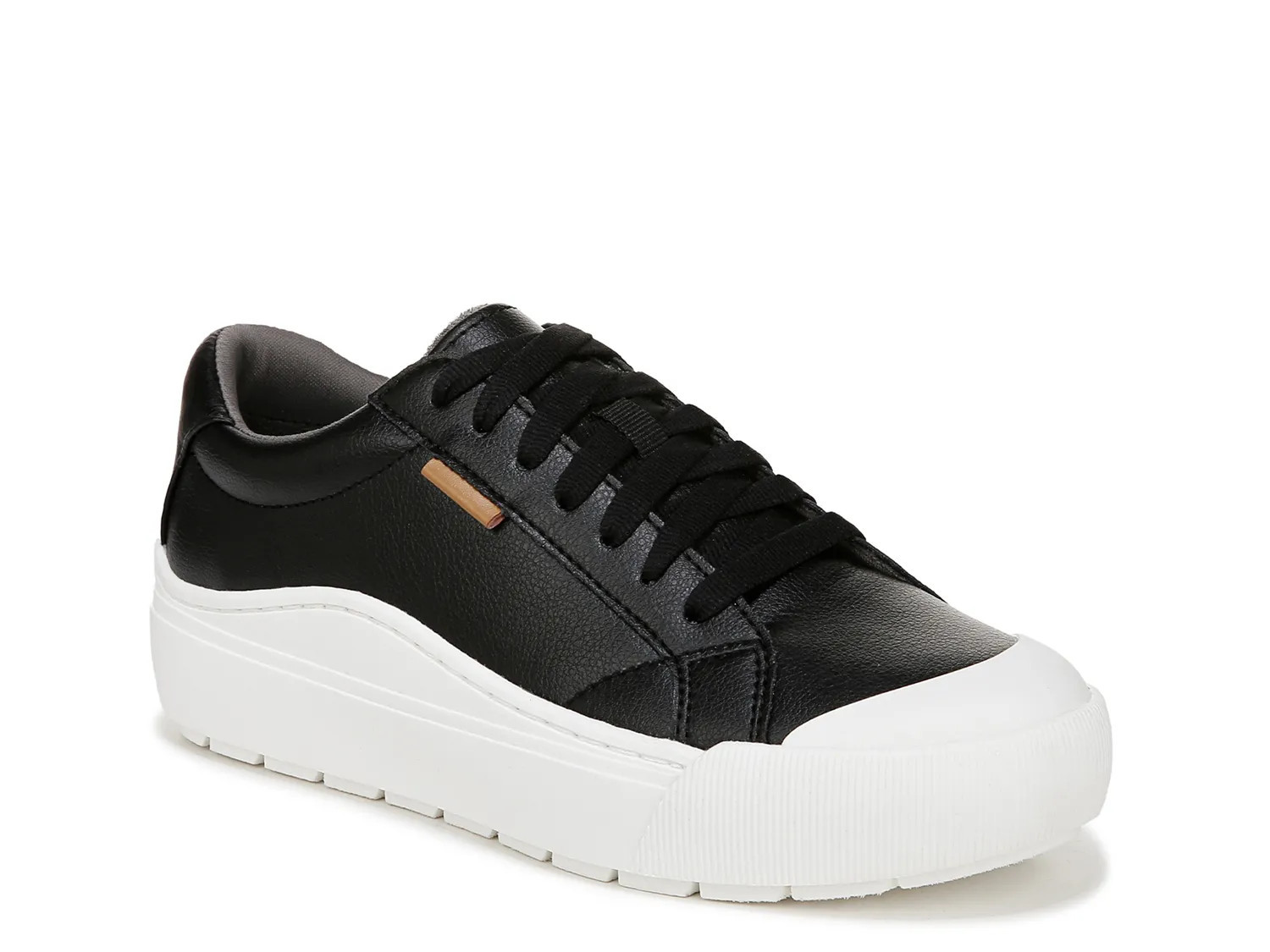 Dr. Scholl's Time Off Platform Sneaker | Women's | Black | Size 7.5 | Sneakers | DSW