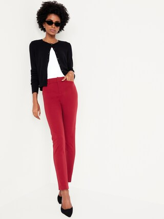 High-Waisted Pixie Skinny Ankle Pants | Old Navy (US)
