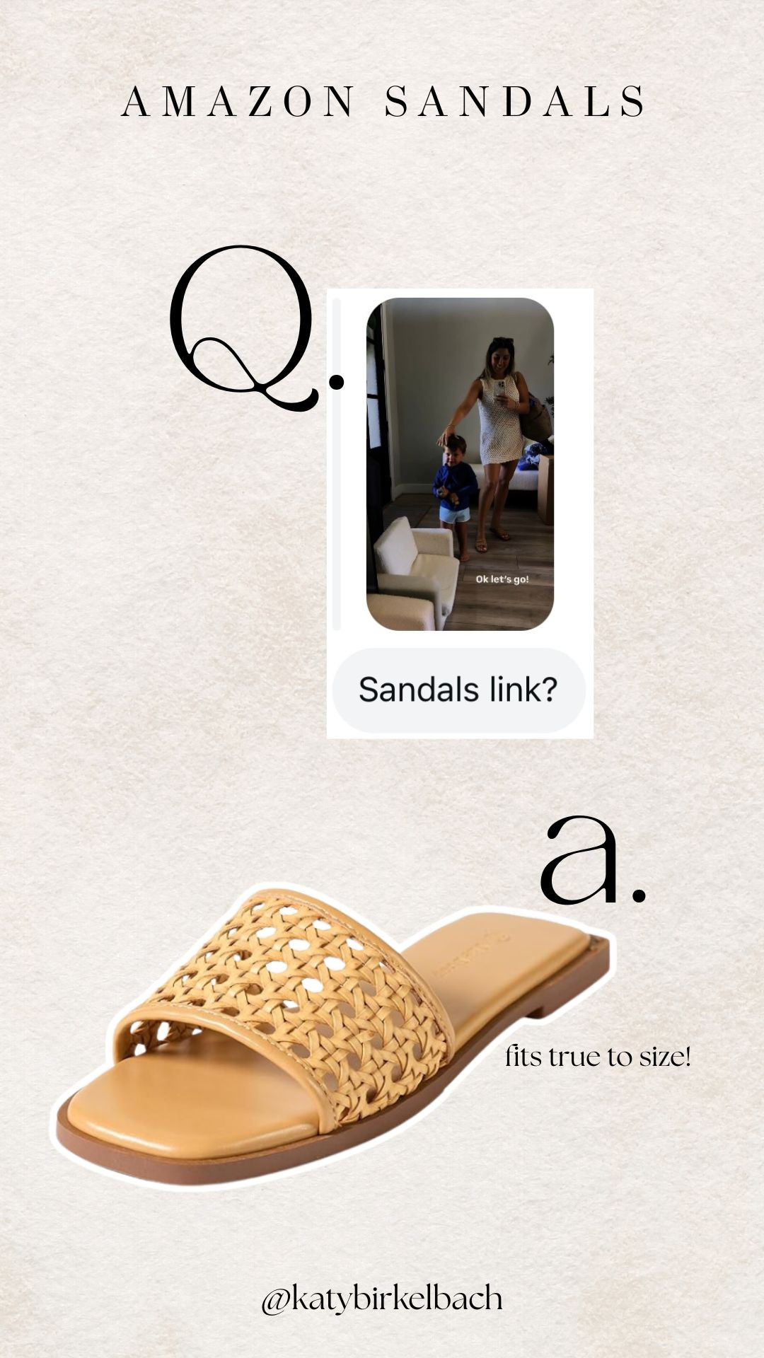 Cutest Amazon sandals I ever did buy! 

 #LTKSaleAlert #LTKFindsUnder50 #LTKShoeCrush