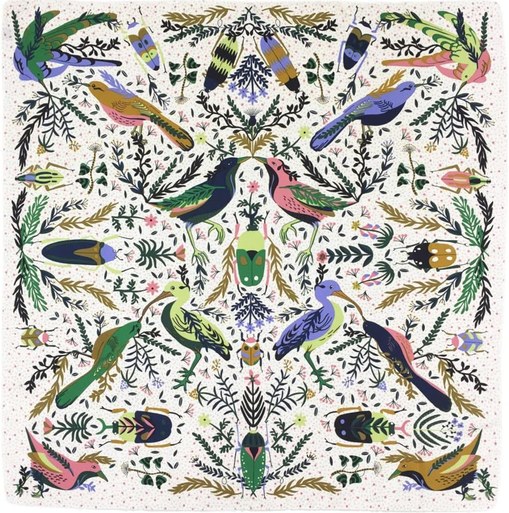 Julunar Silk Like Head Scarf for Women - Satin Large Hair Scarves - 35" Square Silk Hair Wrap for... | Amazon (US)