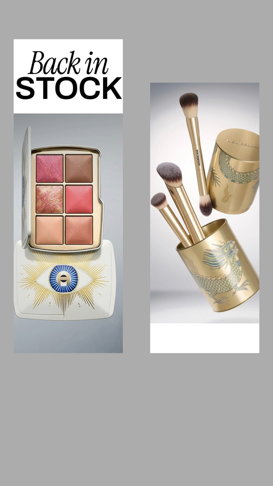 BACK IN STOCK - HOLIDAY must-have🥰😘😍

Stop everything – Hourglass' Ambient Lighting Palettes in 'Unlocked Dragon' and 'Unlocked Evil Eye' are back! What are you waiting for? Go, go, go…

#LTKHoliday #LTKSeasonal #LTKBeauty