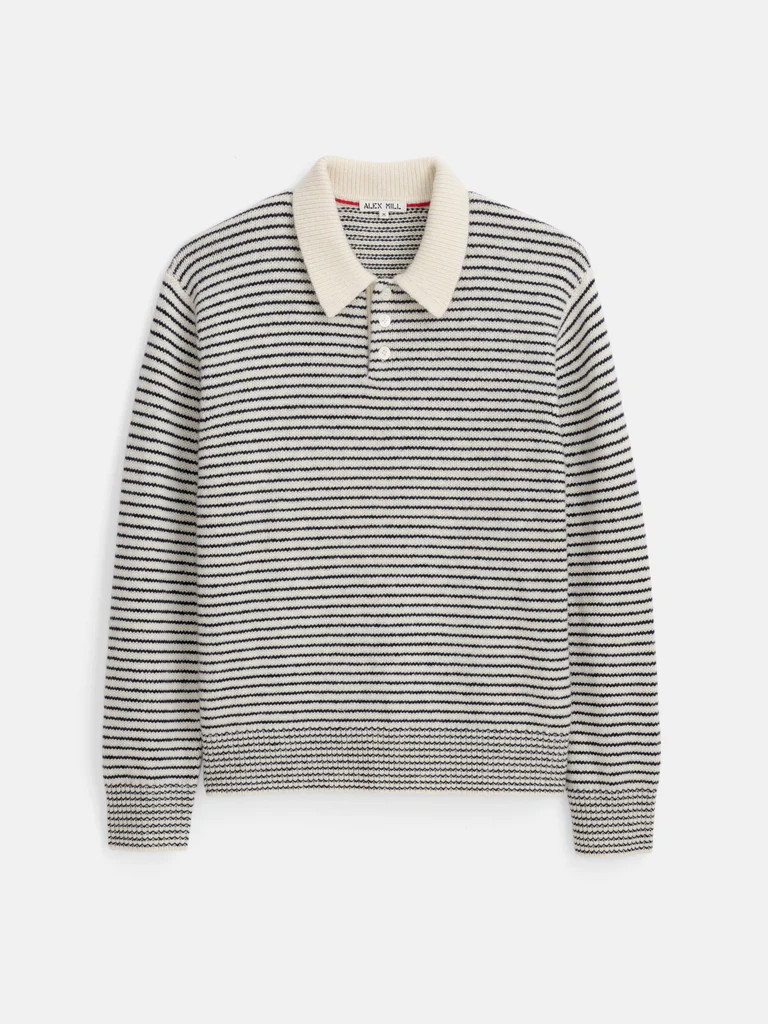 Carl Polo Sweater In Stripe
            
              
  
    
    $175 | Alex Mill