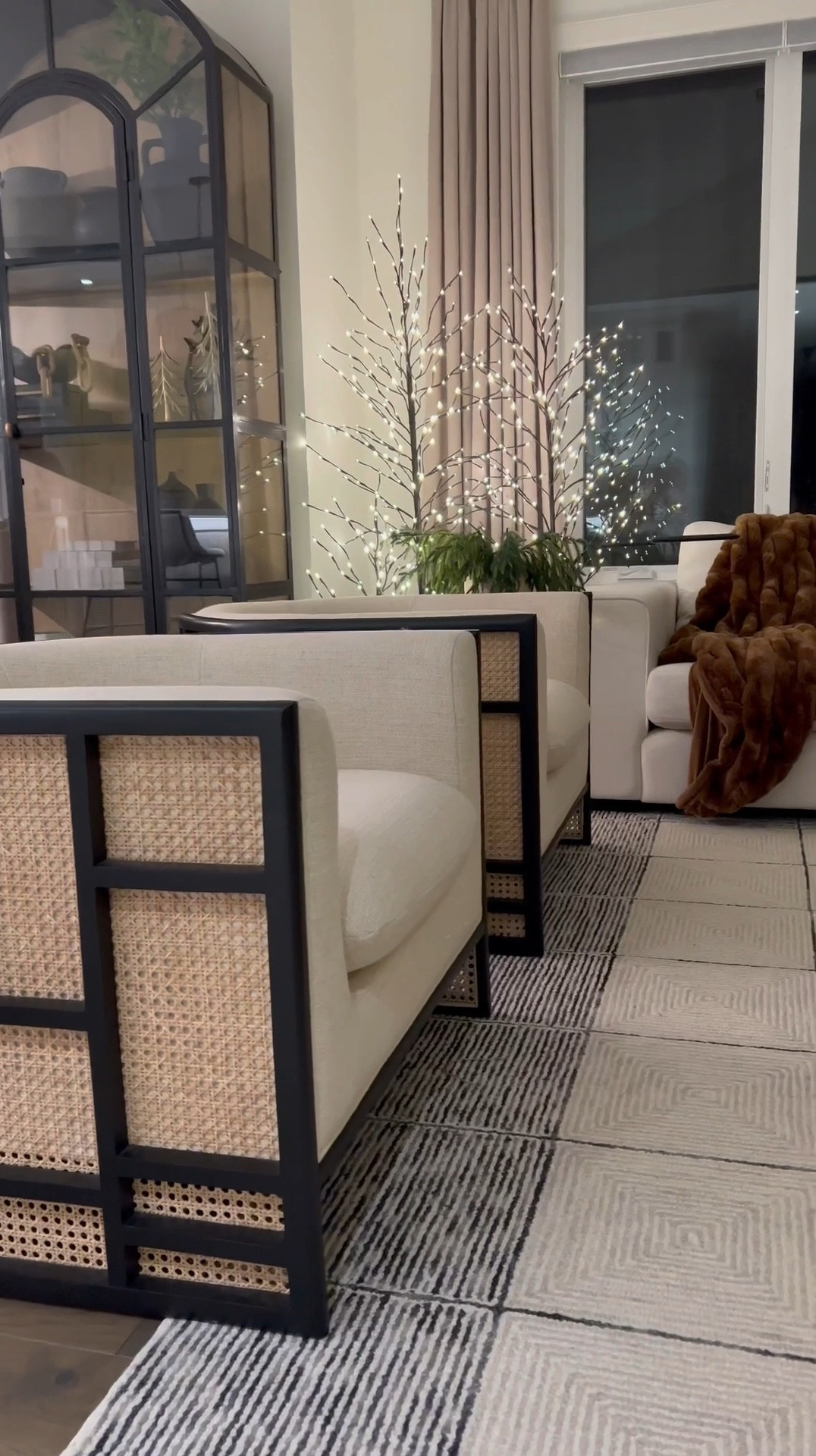 These lit trees come in a set of 3 and can be styled in various ways even outside! 💕
Scroll below to shop everything in this pic! 😊
#LTKVideo

#LTKHome #LTKStyleTip