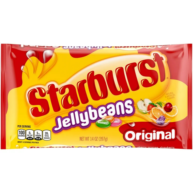 Starburst Original Easter Jelly Beans Chewy Candy - 14 oz Bag - Walmart.com | Walmart (US)