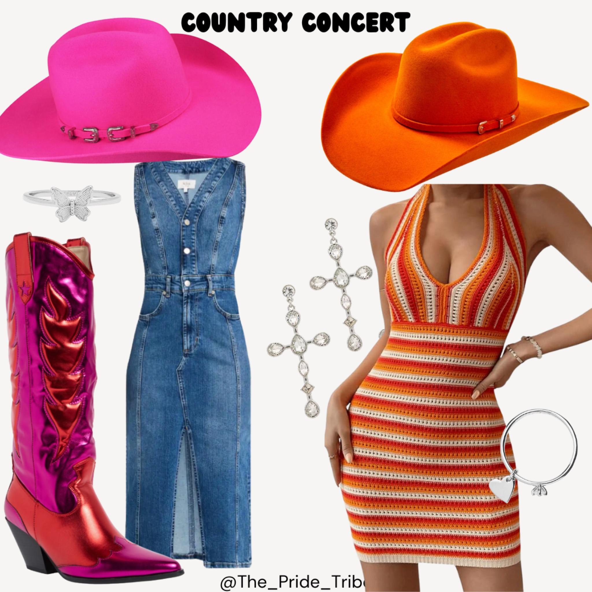  Country concert outfit. 

Spring summer concert series  

#LTKStyleTip #LTKFindsUnder50 #LTKFindsUnder100