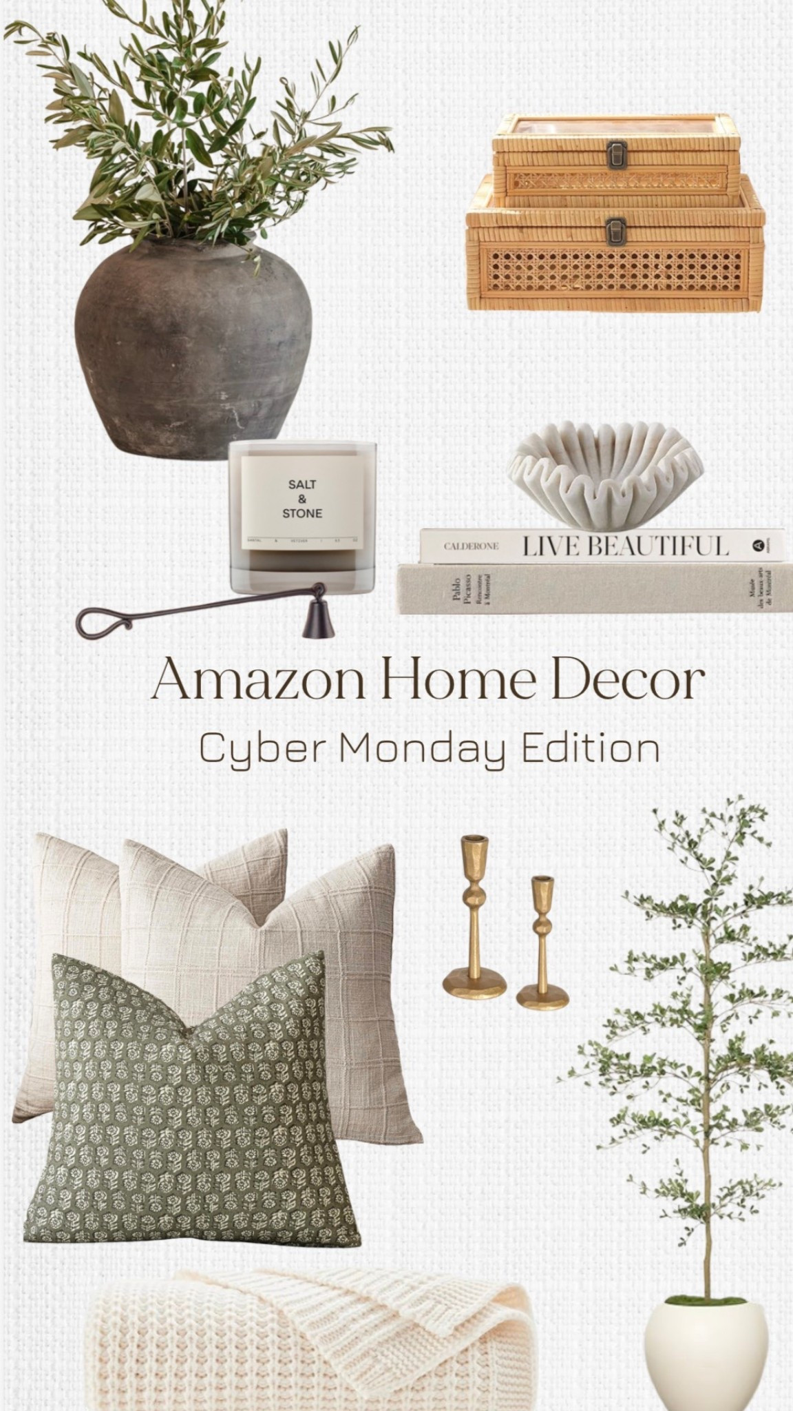 Cyber Monday Home Decor from Amazon 🥂🎄🕯️

#LTKHoliday #LTKFindsUnder100 #LTKHome
