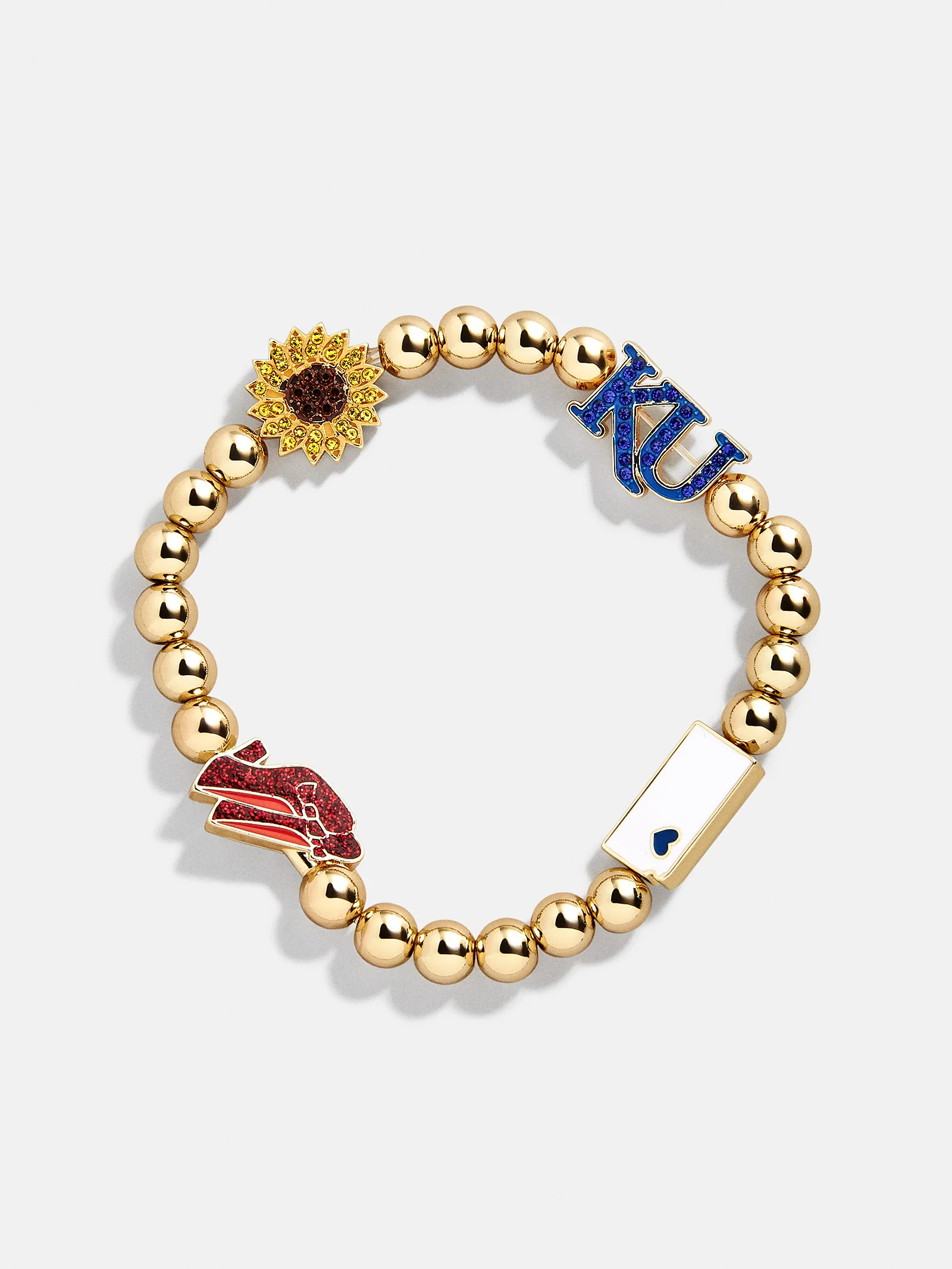 University of Kansas Pisa Bracelet - University of Kansas | BaubleBar