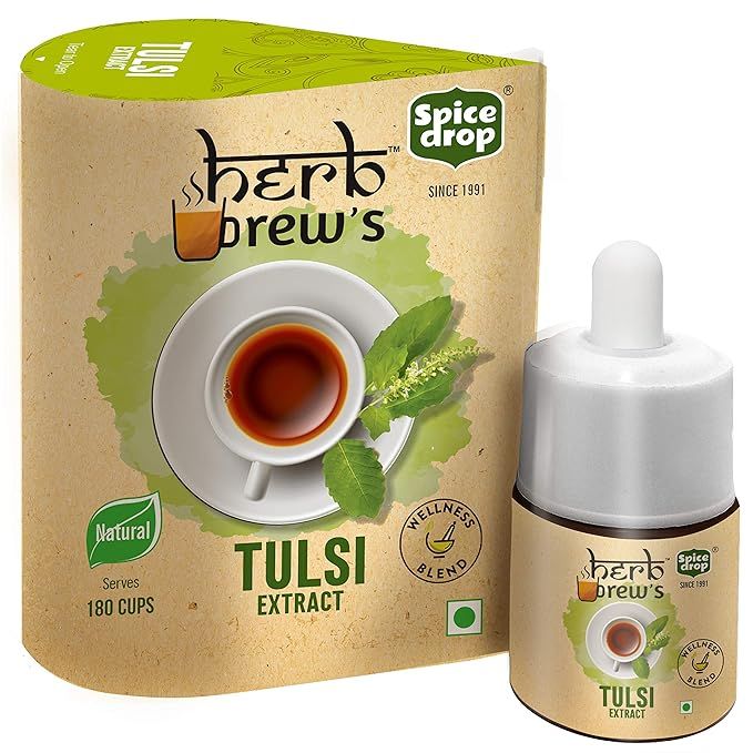 Spice Drop Holy Basil Extract – Authentic Pure Indian Tulsi | Natural Immunity Booster | Herbal... | Amazon (US)