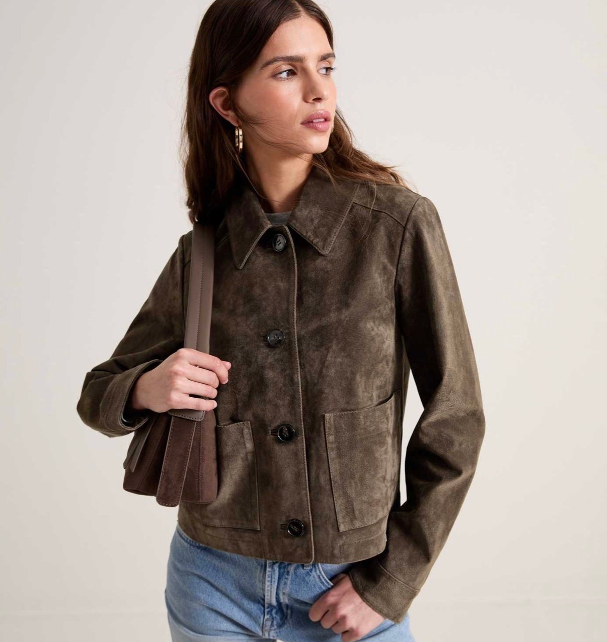 An affordable version of my Sézane suede jacket. The perfect autumn shade and a great length xx

#LTKautumn #LTKover50style #LTKstyletip