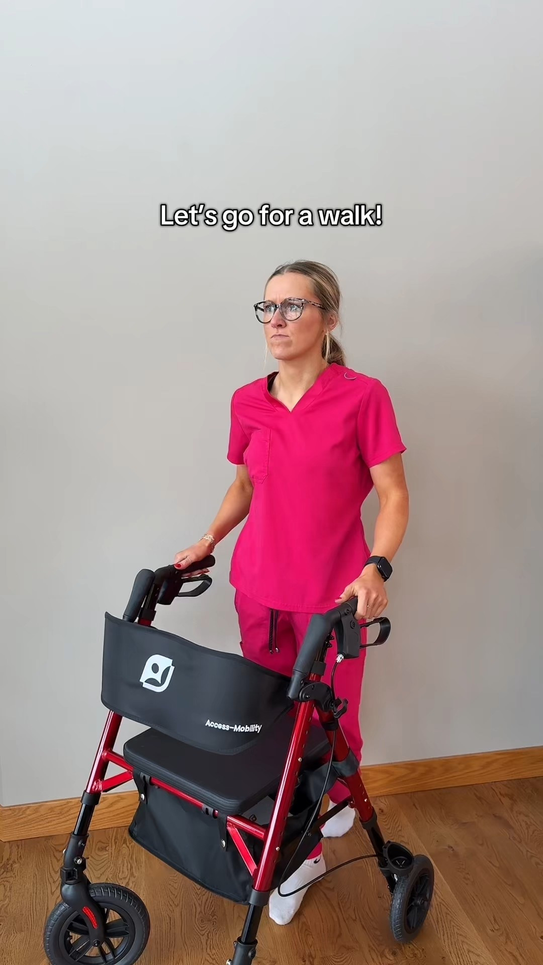 We’ve all had that patient who doesn’t want to participate in therapy no matter how hard you try…🫣I always say- “All you can do is try”. We can’t force our patients to participate but we can TRY OUT BEST to encourage them, motivate them, and educate them. —Featuring ​⁠ VOCIC Rollator Walker. Featuring ​⁠ Barco Made Greys Anatomy Scrubs. Use code MEGAN15 for 15% off your first purchase.

#LTKActive #LTKFindsUnder100 #LTKMidsize