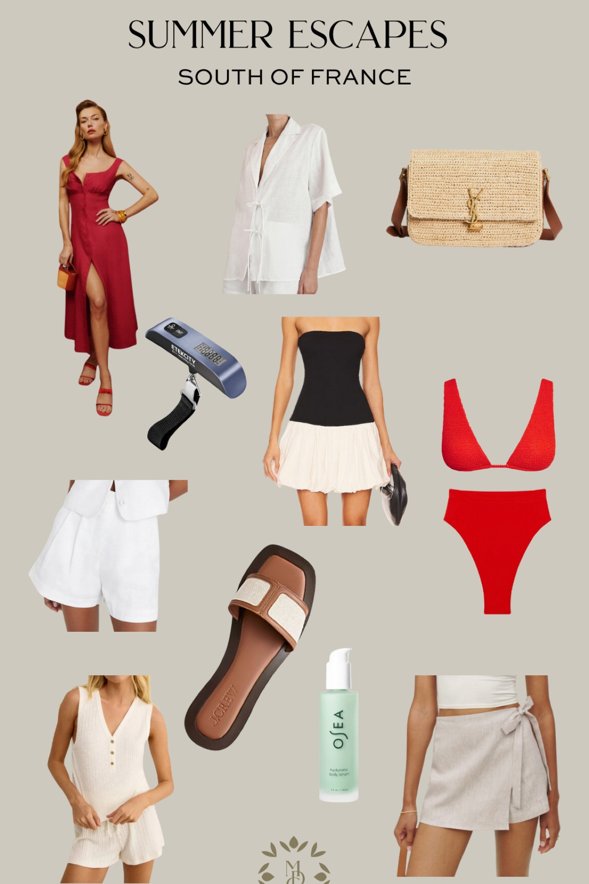 The perfect outfit guide for exploring the South of France. Whether you’re lounging at a beach club, exploring shops, or going out to dinner, we have you covered!

#LTKActive #LTKSwim #LTKTravel