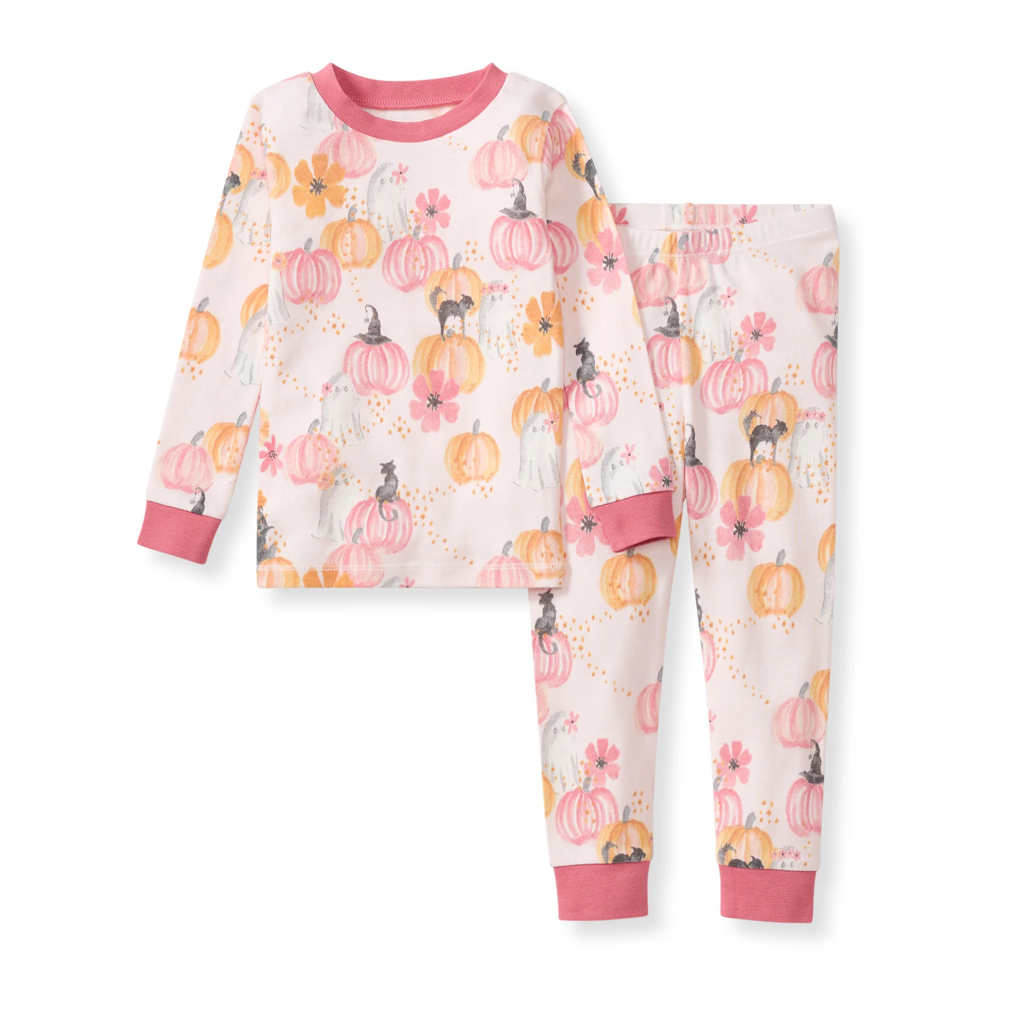 Magical Pumpkins Organic Two-Piece Pajamas | Burts Bees Baby