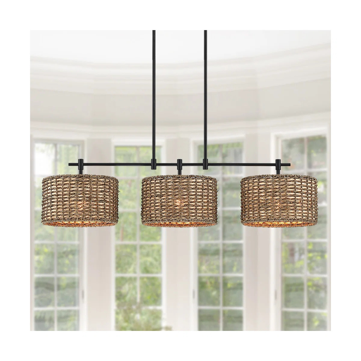 Lannister 3 - Light Dimmable Drum Chandelier | Wayfair North America