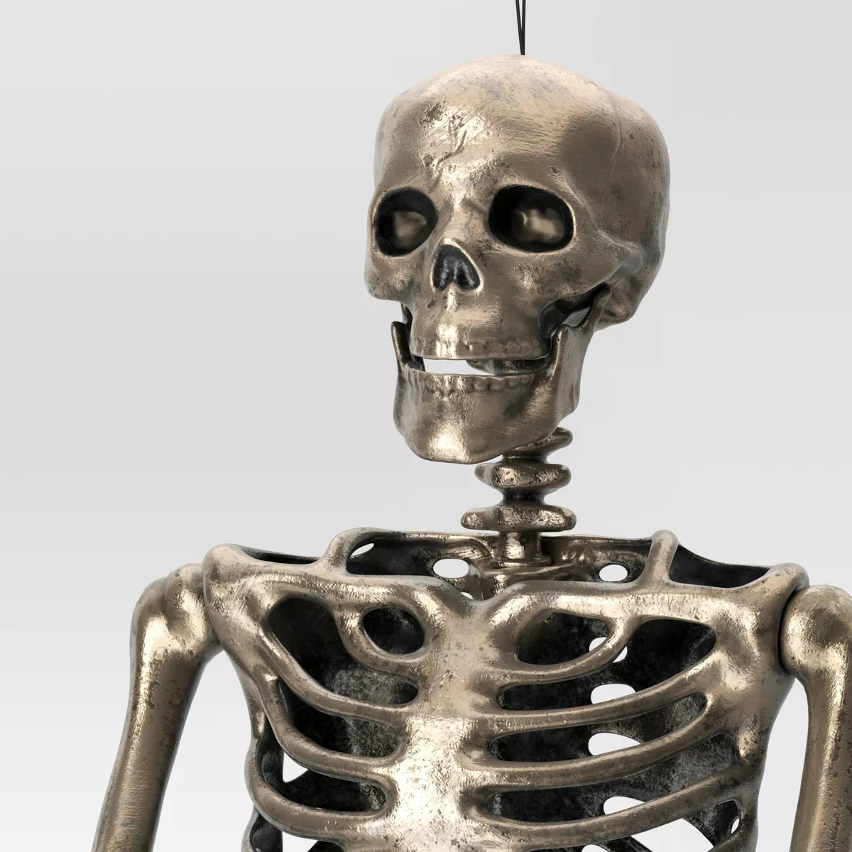 60" Posable Halloween Skeleton Decorative Prop Champagne - Hyde & EEK! Boutique™ | Target