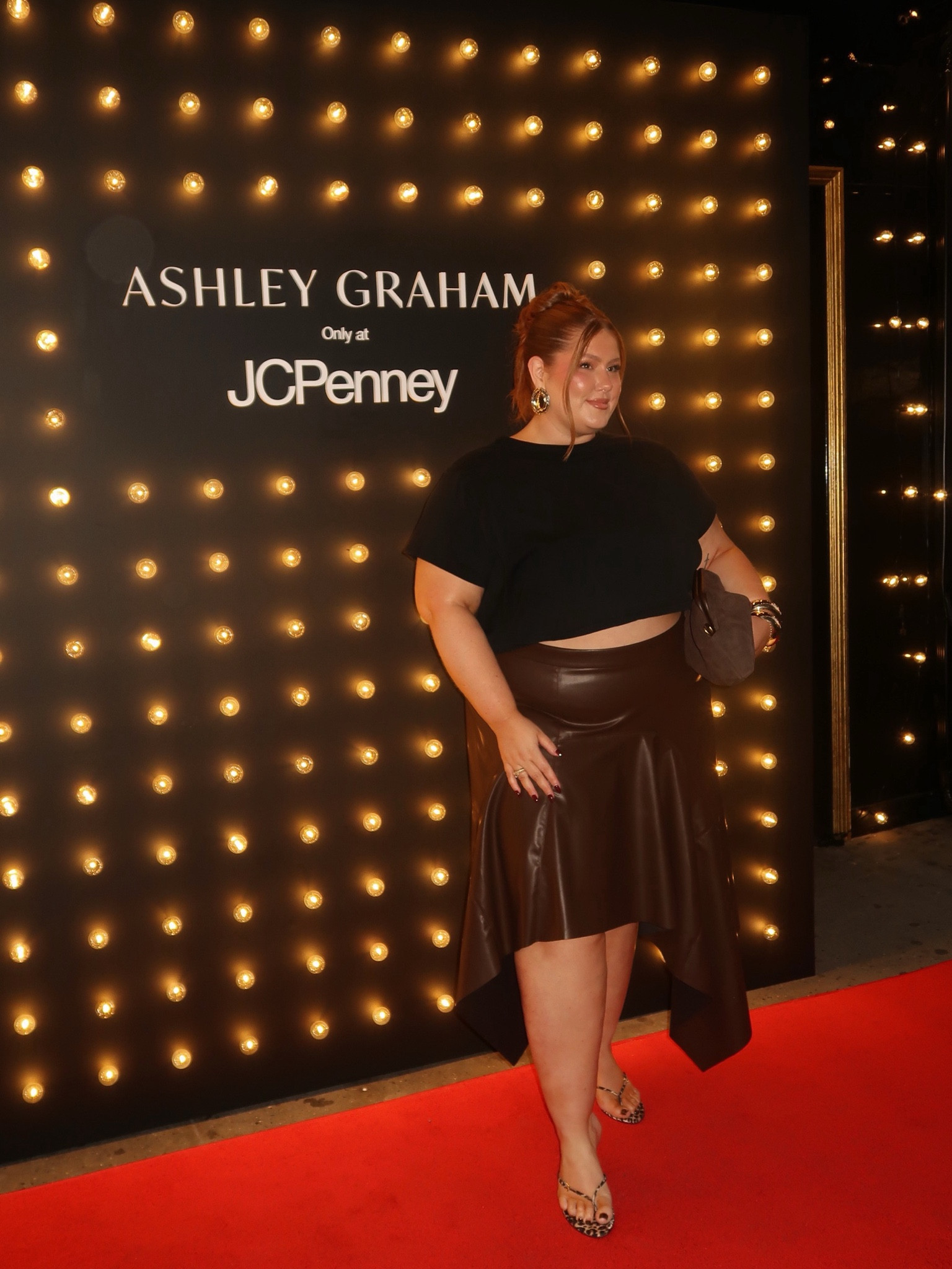 Jcpenney X Ashley Graham launch party outfit! 

Wearing a 24 in the skirt!!

#LTKmidsize #LTKpartywear #LTKplussize