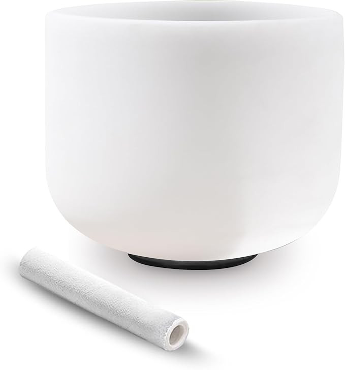 Ryan Dvan 432Hz 7Inch A Note Crystal Singing Bowl for Healing Mindfulness Meditation Yoga Sound B... | Amazon (US)