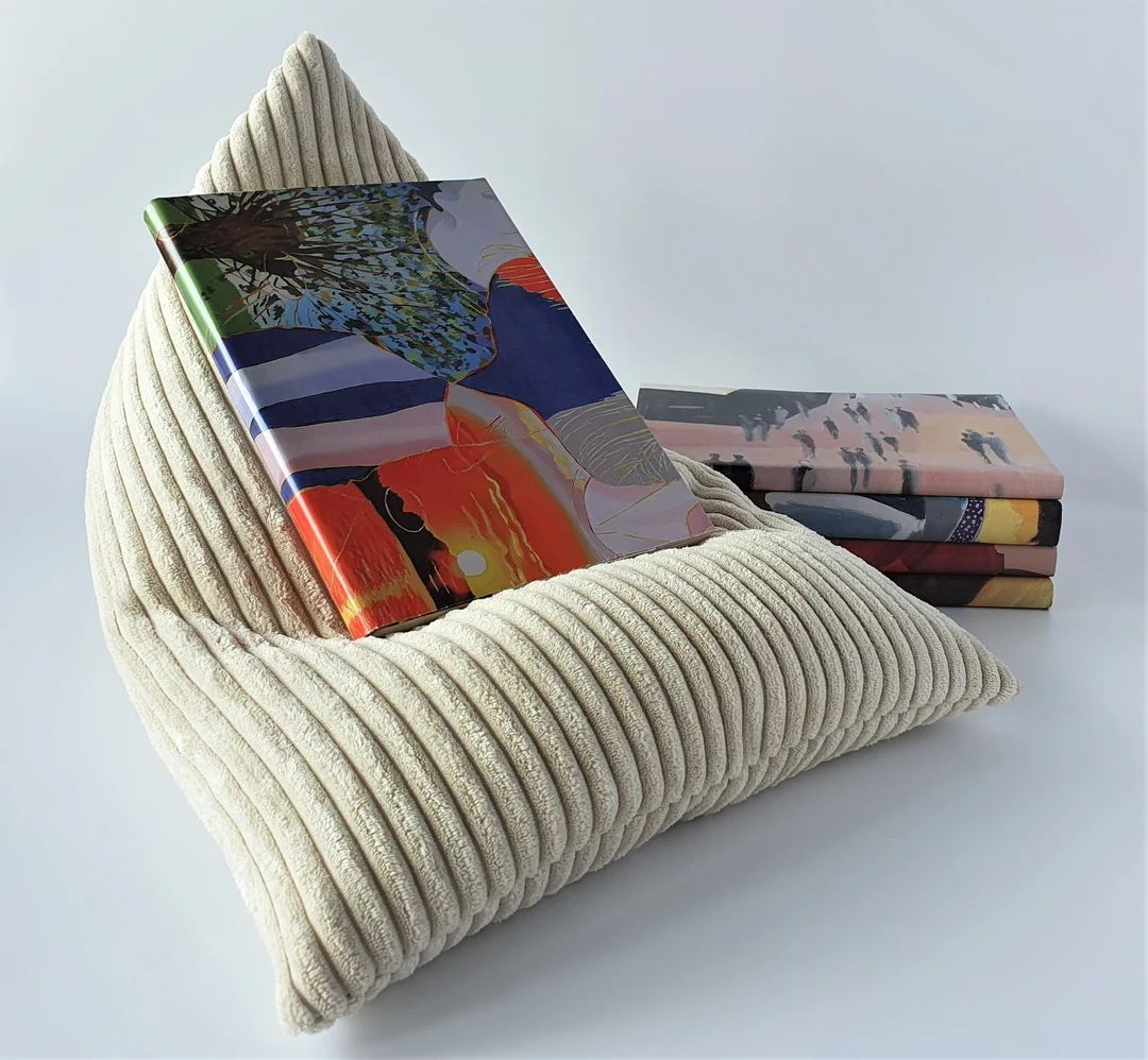 Corduroy Pyramid Pillow, 19.7x13.7 inch, bean bag shaped book stand, e-reader cushion, tablet cus... | Etsy (CAD)
