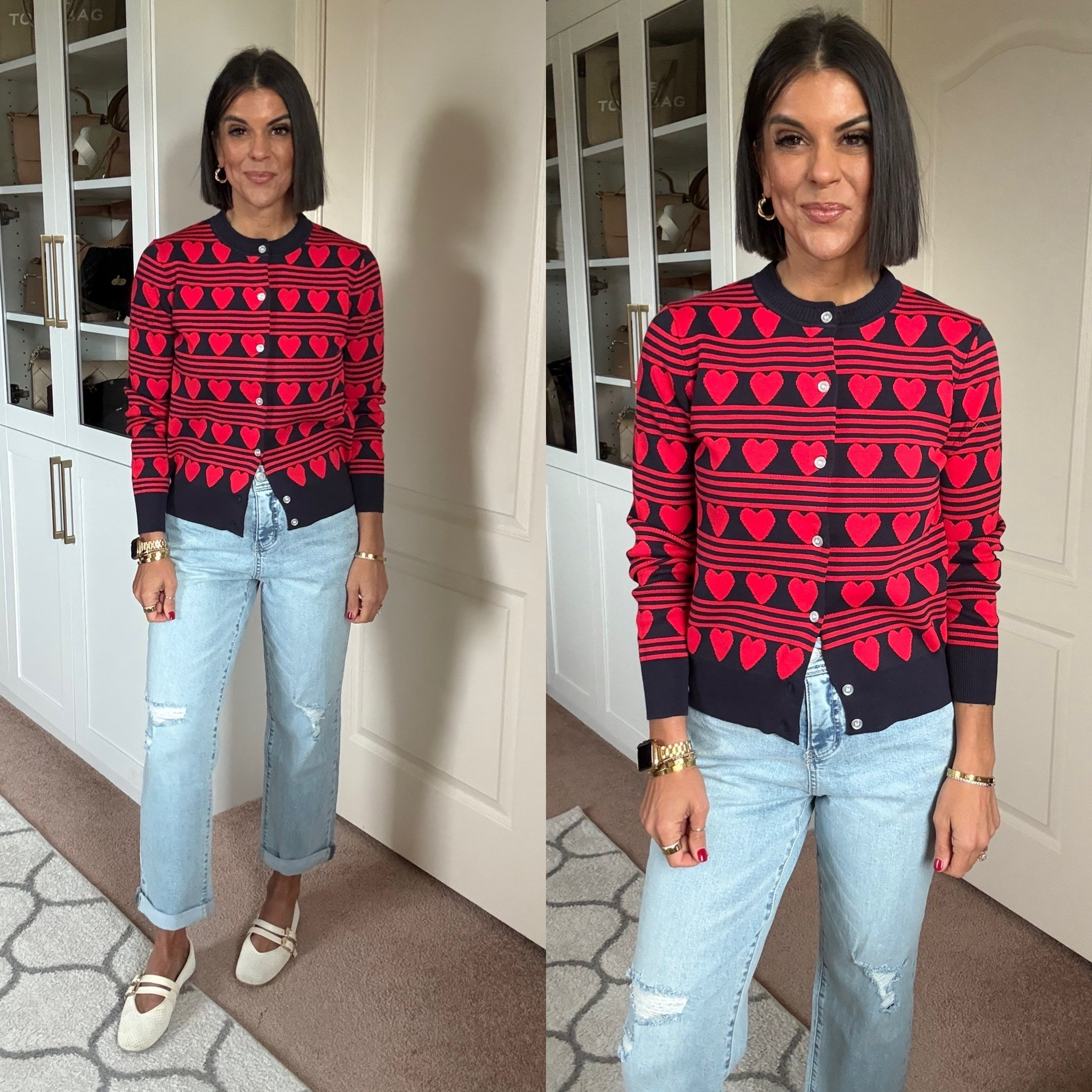 Love this new Walmart sweater- size xs.
Size 2 in jeans. On sale for $11! Could have sized down.

#LTKFindsUnder100 #LTKSaleAlert #LTKHoliday