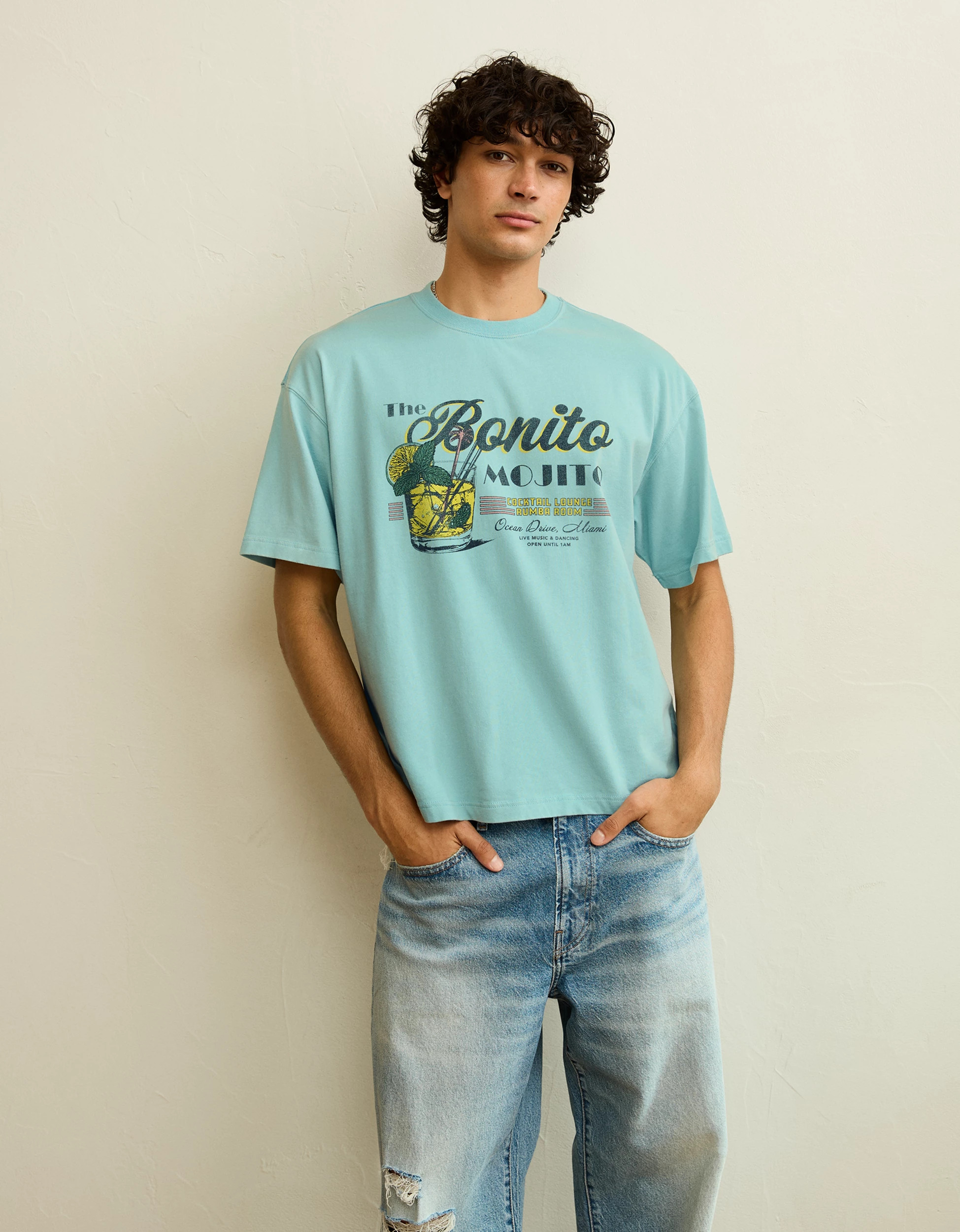 AE Boxy Fit Food Graphic T-Shirt | American Eagle Outfitters (US & CA)