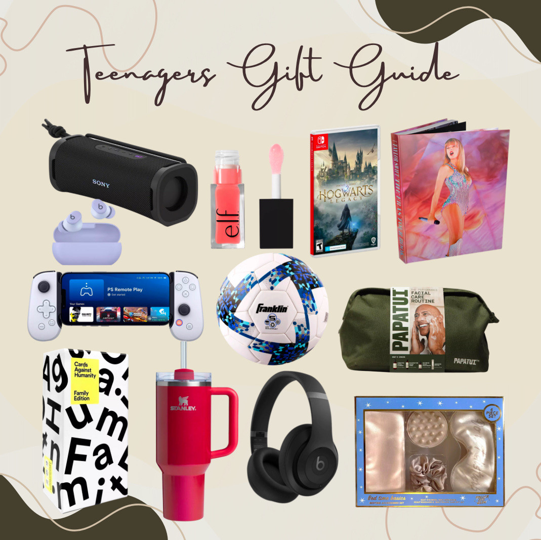 Teen gift guide
Boys
Girls
Sons
Daughters
Sister
Brother
Stocking stuffers
Christmas 
Holiday
Birthday
Travel
Outdoor
Beauty
Taylor swift



#LTKGiftGuide #LTKHoliday #LTKFindsUnder50