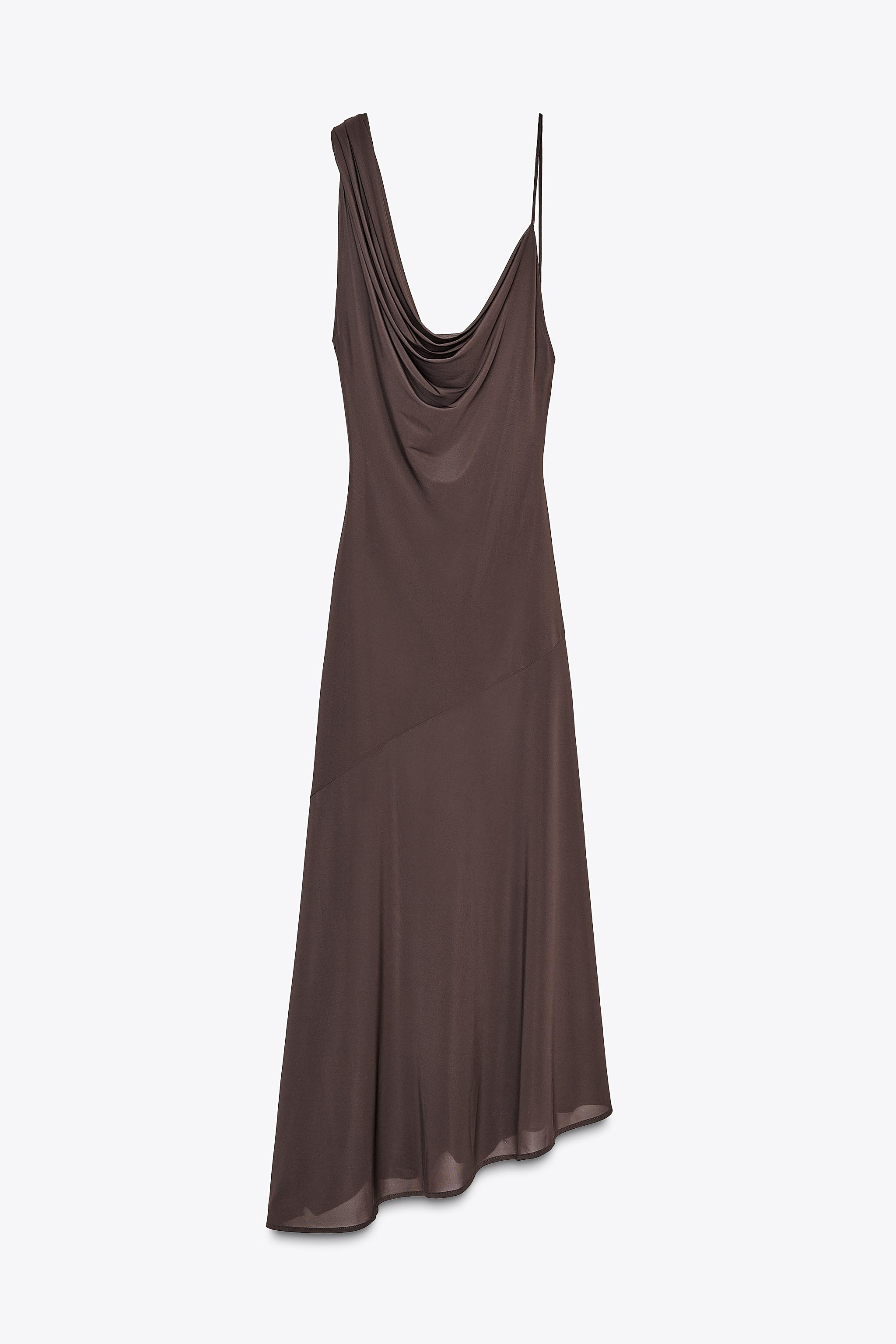 ASYMMETRIC LENGTH DRESS | Zara UK