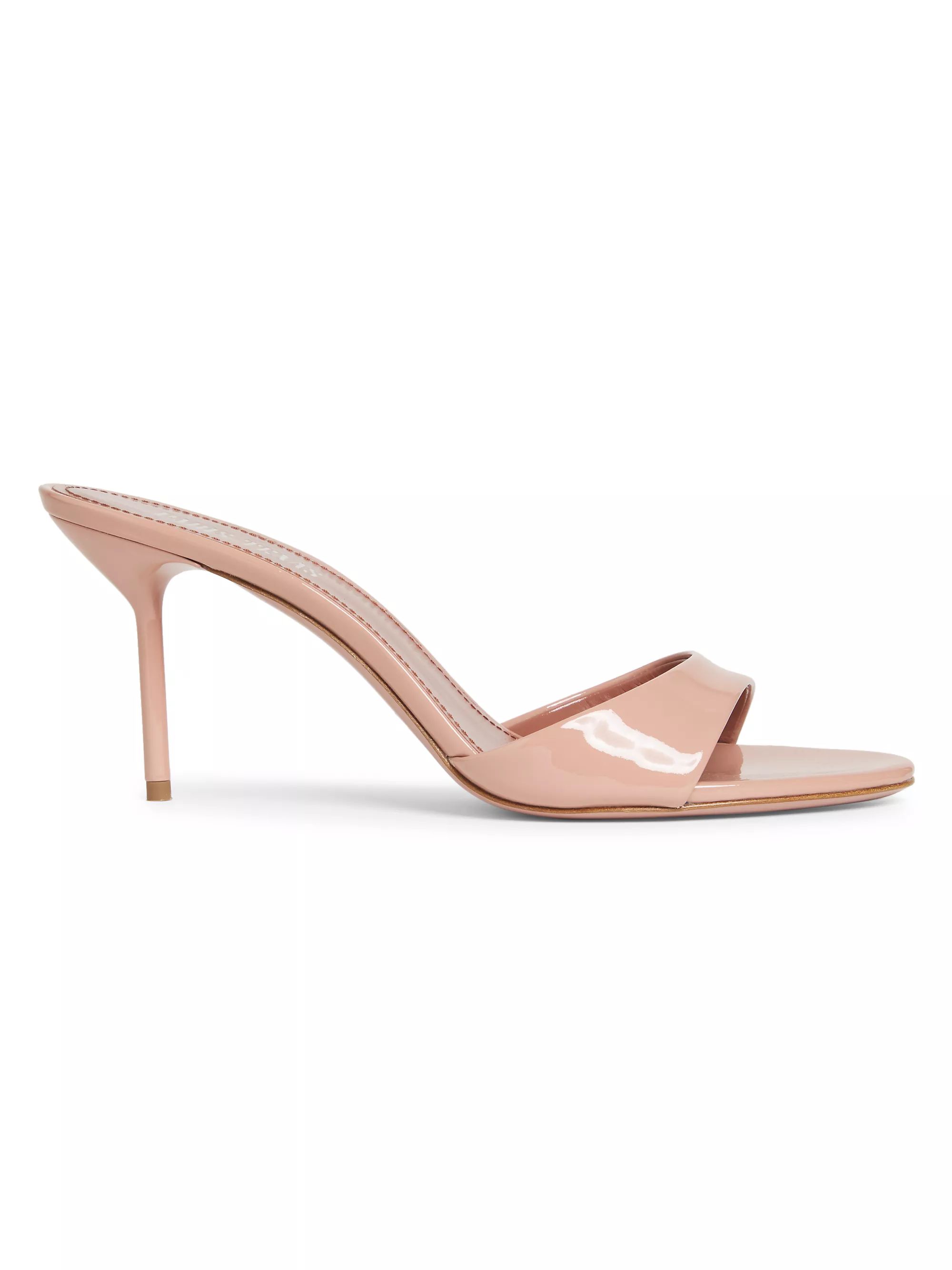 Lidia 70MM Patent Leather Mules | Saks Fifth Avenue
