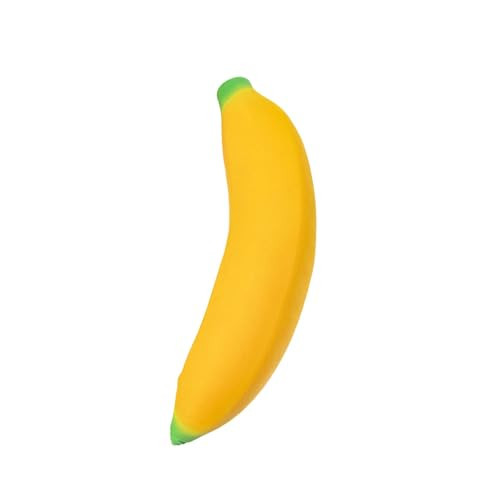 Banana Squishies,Stretchy Banana,Squishy Fruit Squeeze Perfect to Squeeze for Stress Relief Fun Sensory Fidget Novelty Yellow, A | Amazon (US)