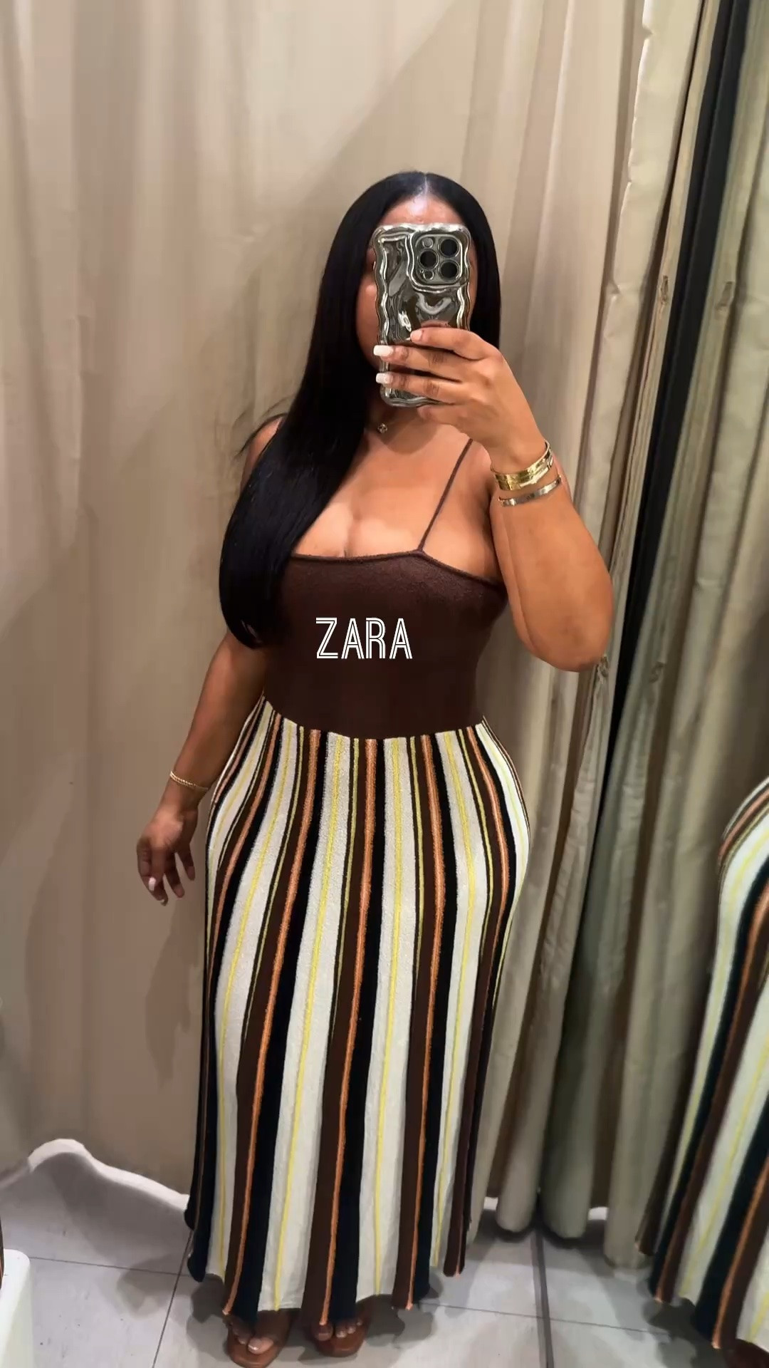 Zara 
summer dresses
Wearing a size small 

Dress made of rustic fabric. Straight neckline and thin straps. Pleated hem with contrast stripes.

#LTKSaleAlert #LTKgrwm #LTKootd