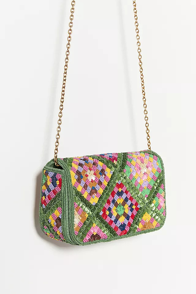 Sequin Embellished Clutch | Anthropologie (US)