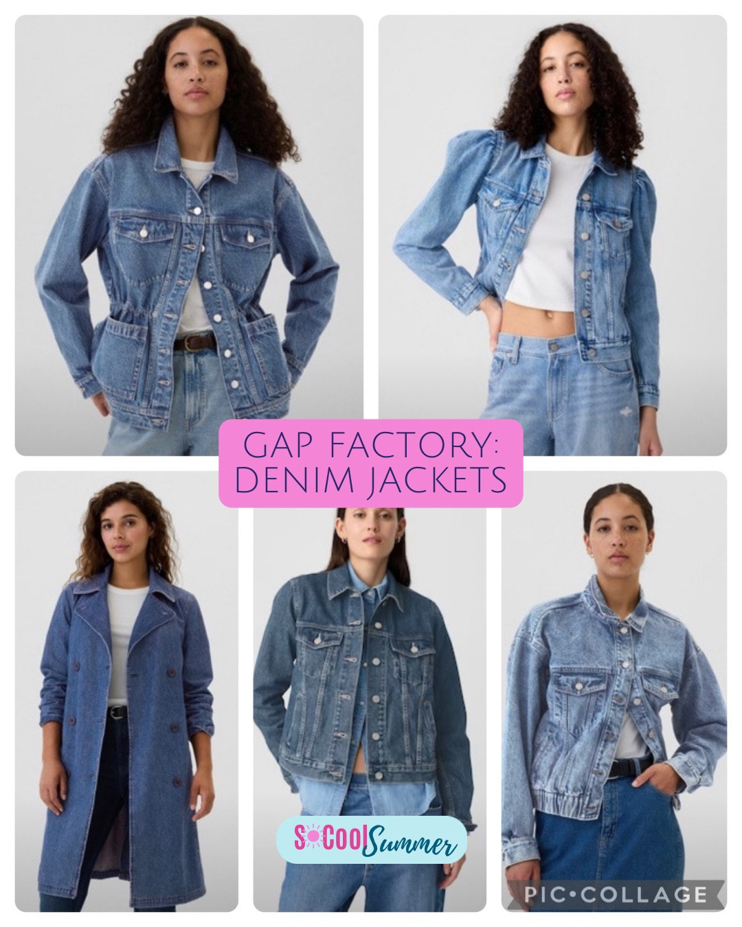 Denim jackets at Gap Factory (with a twist!)

#hocsummer #coolsummer #lightsummer #truesummer #softsummer #pastelsummer #darksummer #brownsummer #sweetpeasummer #summerpalette #summerfinds

#LTKSeasonal #LTKSaleAlert #LTKHoliday