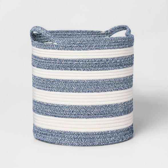 Coiled Rope Stripe Basket - Pillowfort™ | Target