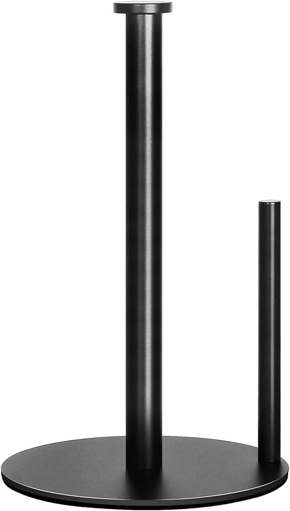 Paper Towel Holder Countertop, OBODING, Black Kitchen Paper Towel Holder Stand for Kitchen and Ba... | Amazon (US)