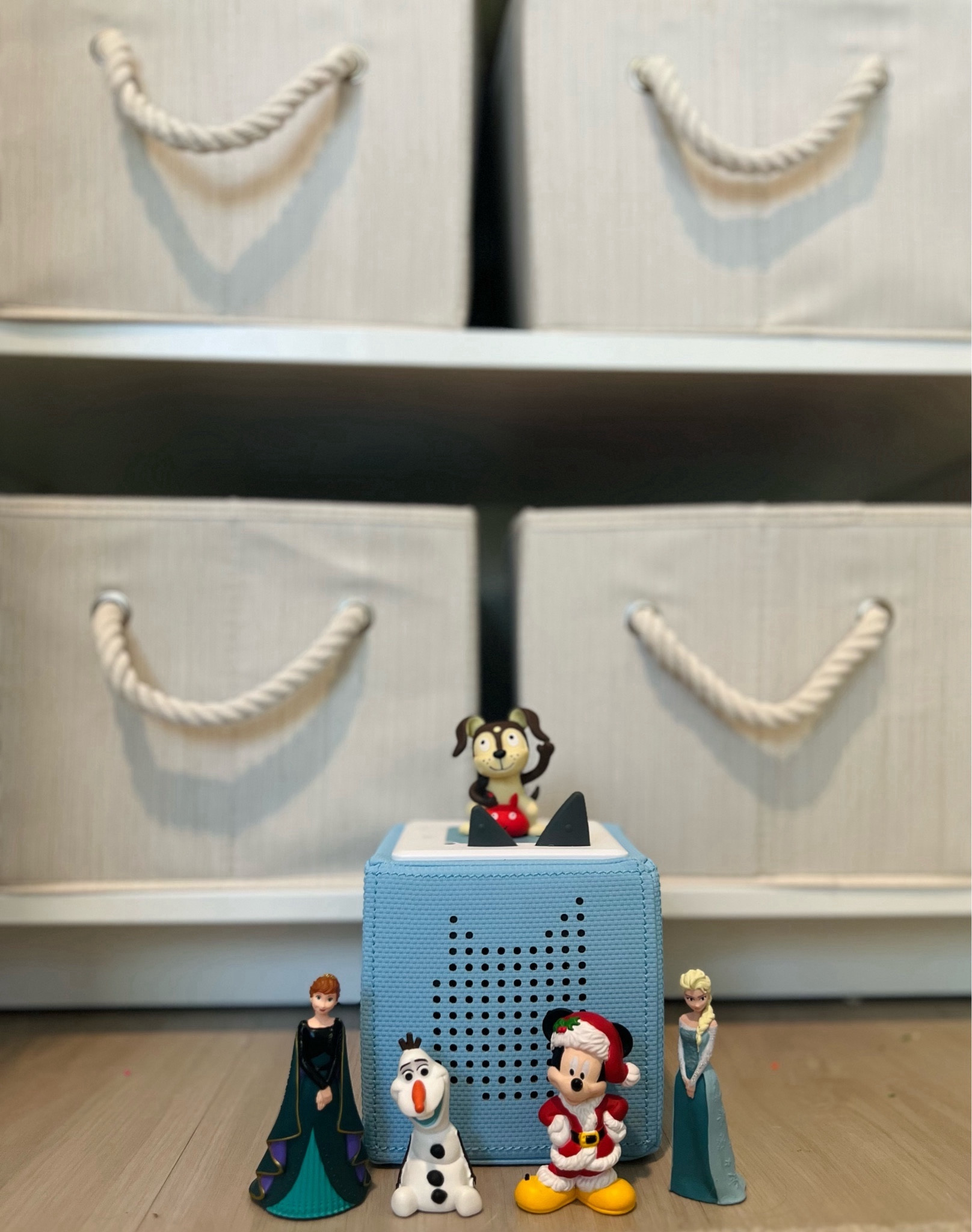 My girl loves her toniebox! The best screen free toy 🩵
toniebox/ tonies/ tonie starter kit/ frozen characters/ toddler finds/ kids and toddler toys/  storage baskets#LTKGiftGuide

#LTKkids #LTKfamily