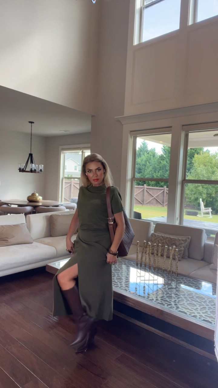 Women's Short Sleeve Cozy Knit T-Shirt - A New Day

Women's Wrap Column Midi Skirt - A New Day

Fit & style

Wrap column midi skirt

Made with jacquard-knit fabric in solid shade

Lightweight fabric blend of recycled polyester, viscose and recycled nylon

Full elastic waistband

Regular fit

#LTKStyleTip #LTKU #LTKFallSale