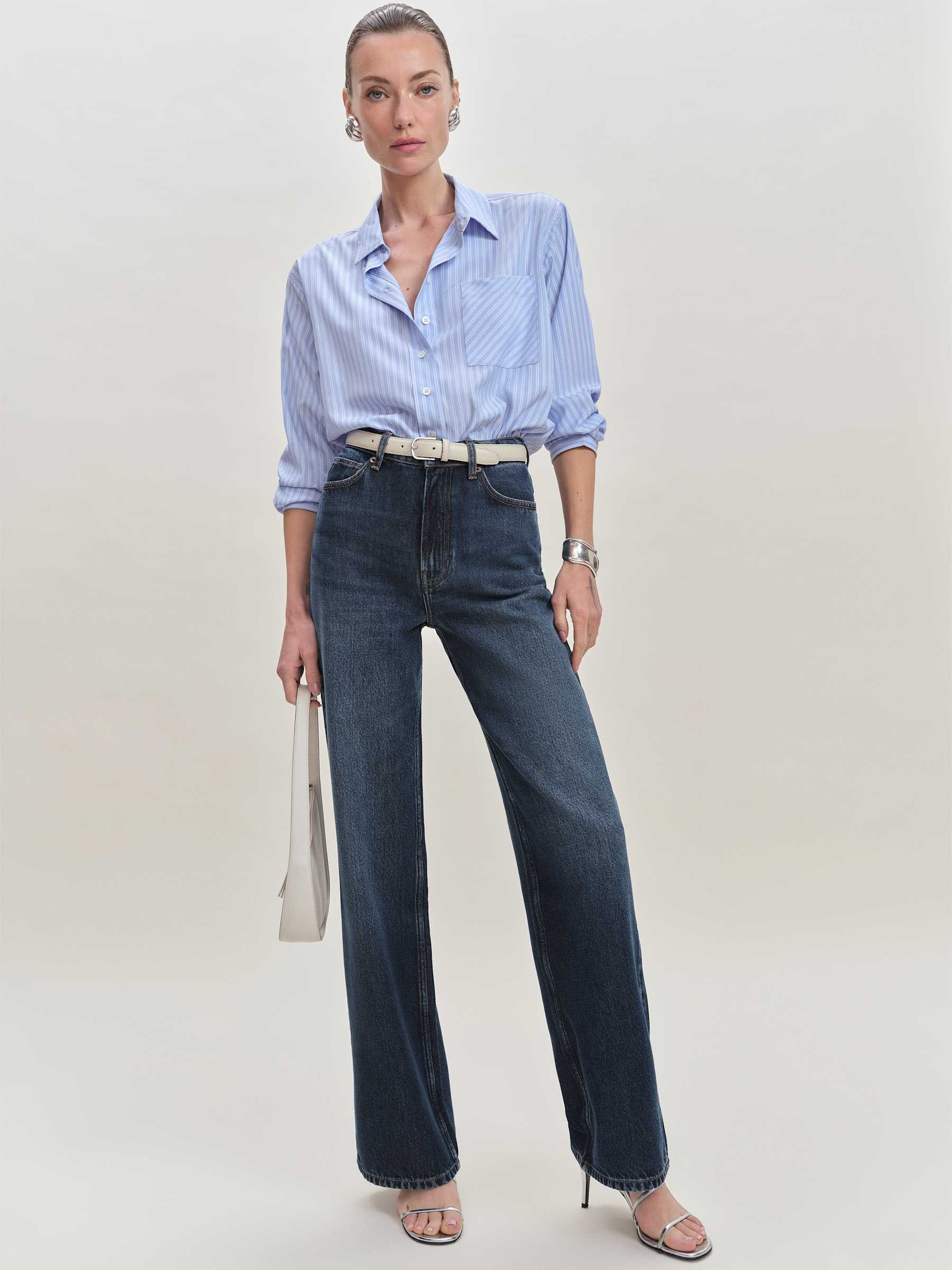 Wes High Rise Wide Leg Jeans | Reformation (Global)