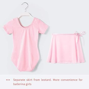 Stelle Ballet Leotards for Girls Toddler Dance Dress Outfit Combo with Dance Skirt and Tights (To... | Amazon (US)