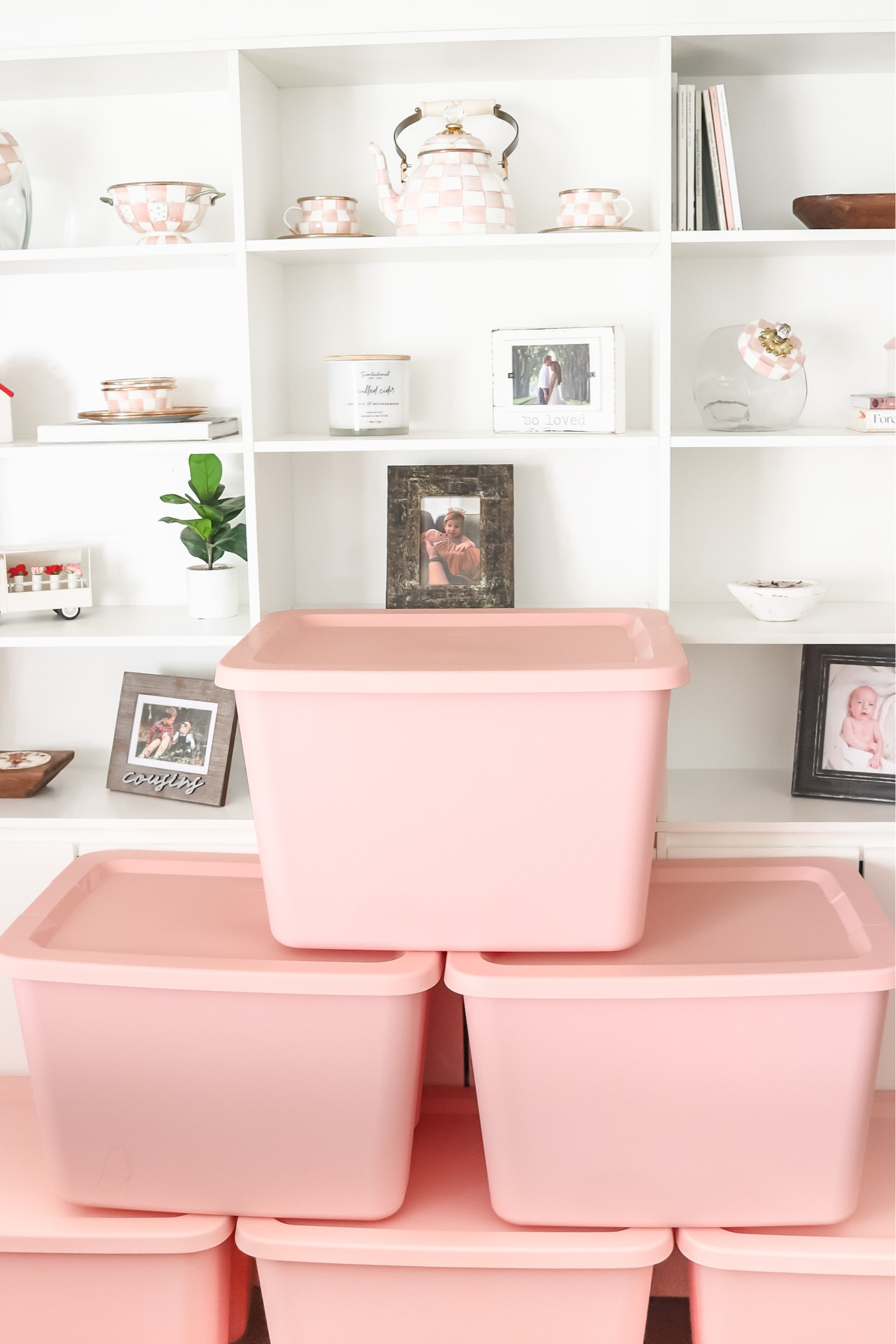 @sterilitecorporation Pink Blush 18 Gallon Tote Boxes

#sponsored #FebruaryFlair #sterilite #sterilitenation #walmartfinds 

#LTKMostLoved #LTKSeasonal #LTKHome