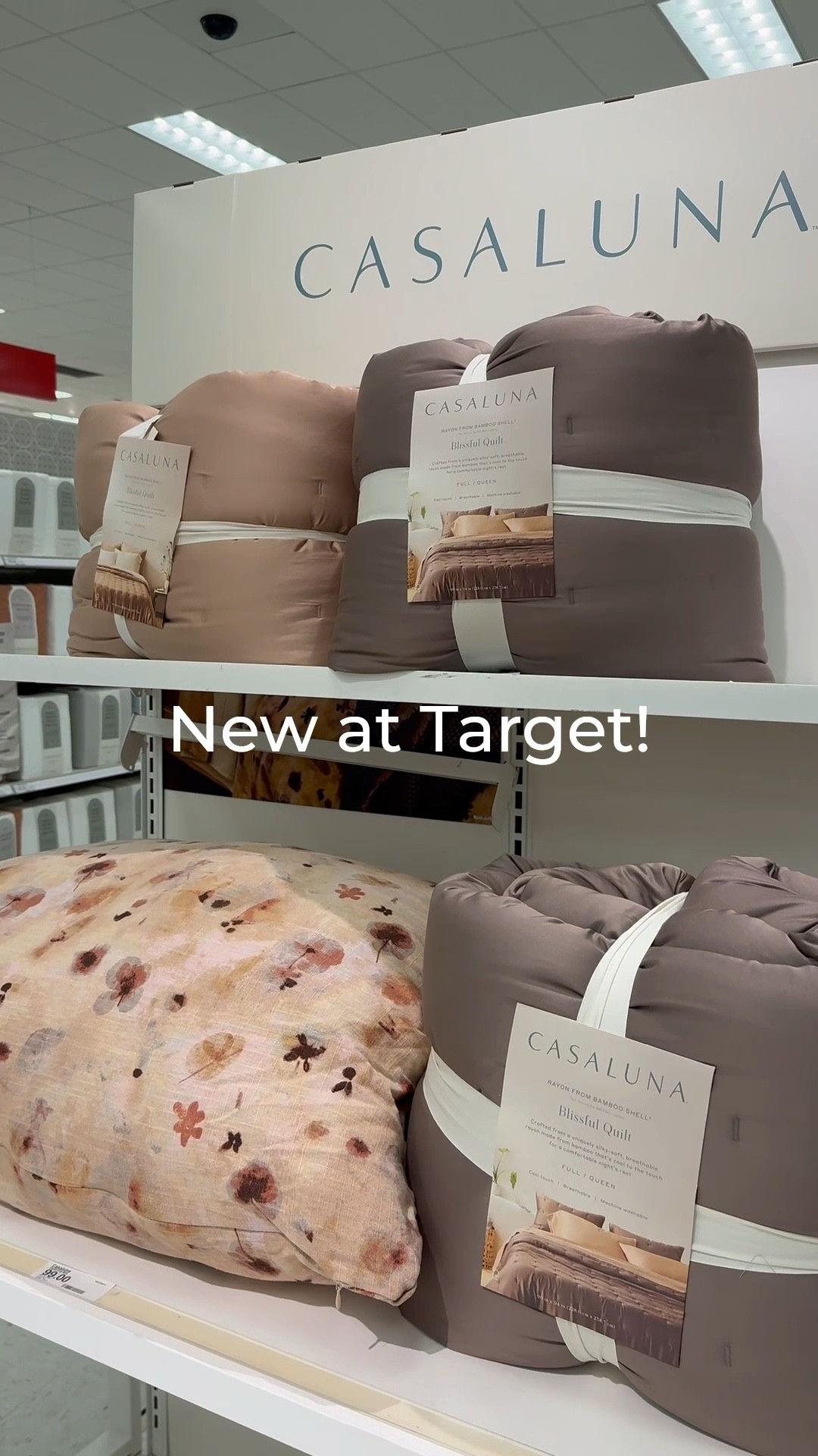 This new collection is SO PRETTY!! I honestly wasn’t crazy about it when I saw it online but I was really impressed with it in person! Spring bedding, Target casaluna bedding 

#LTKHome #LTKWatchNow #LTKU