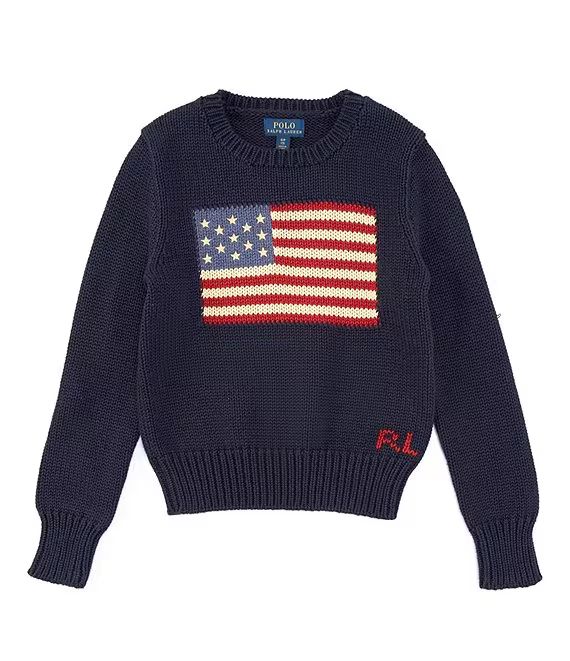 Big Girls 7-16 America Flag Sweater | Dillard's