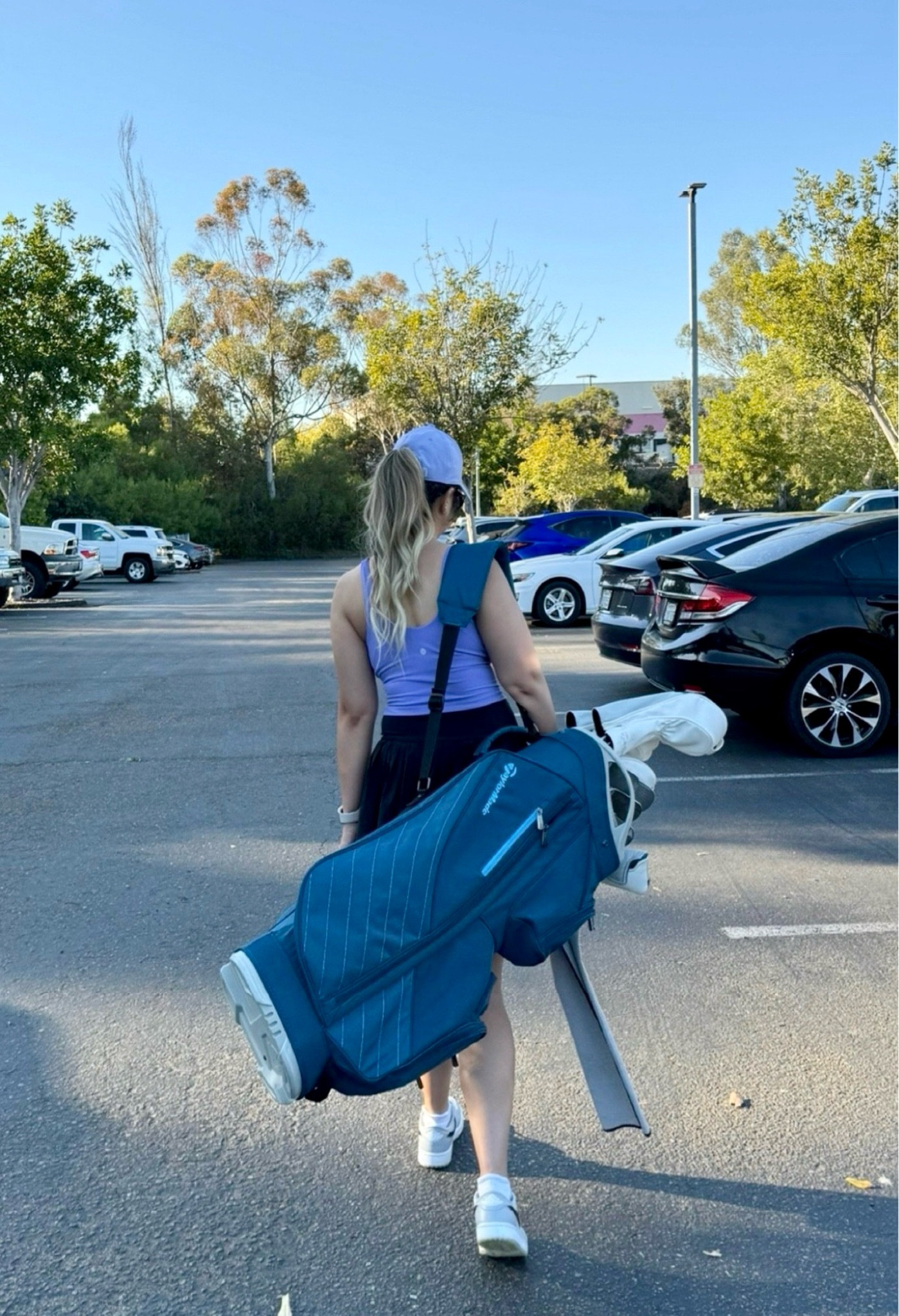 Favorite range outfit 💜 #golf 

#LTKStyleTip #LTKFindsUnder100 #LTKFitness