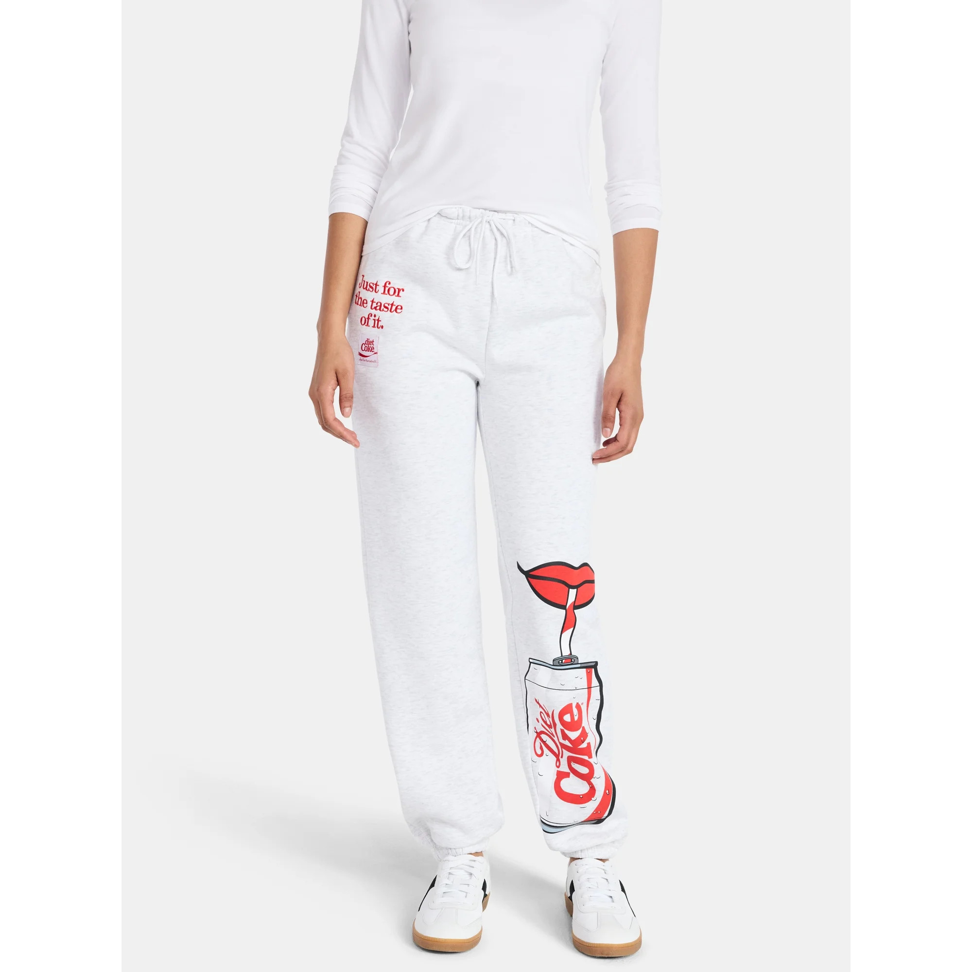Diet Coke Women's Jogger Pants, Size XXS-XXL | Walmart (US)