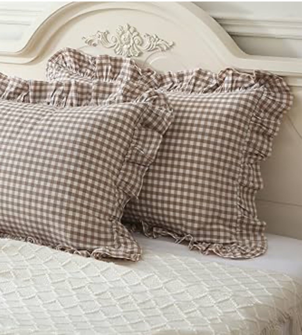Gingham pillow cases 

#LTKHome
