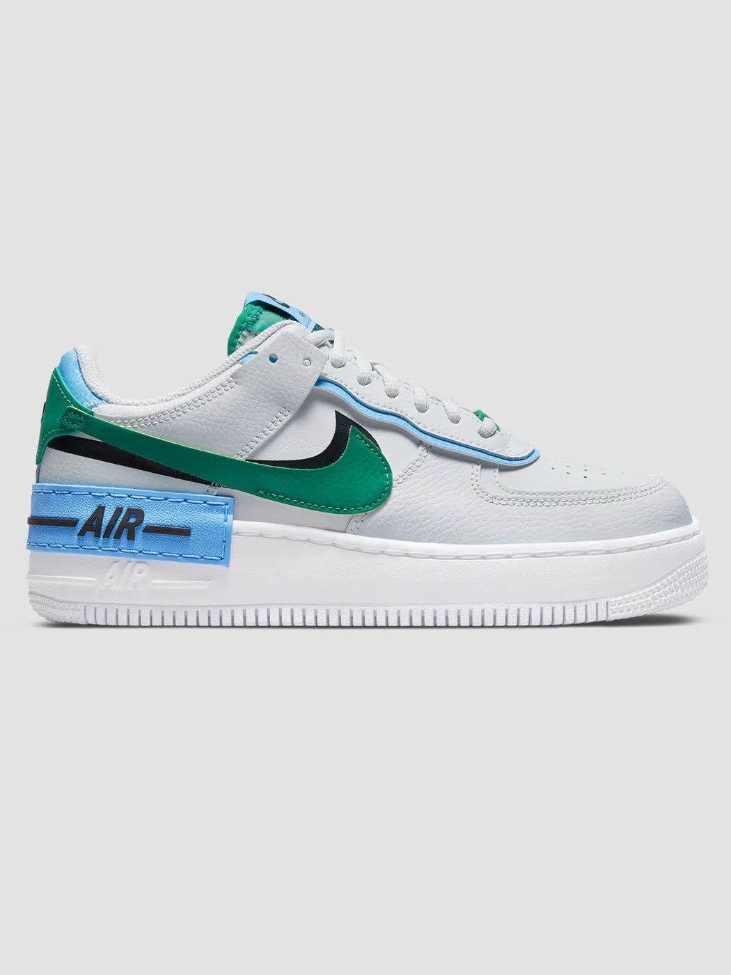 Nike Air Force 1 Shadow - Photon Dust/Malachite-Black | Carbon38