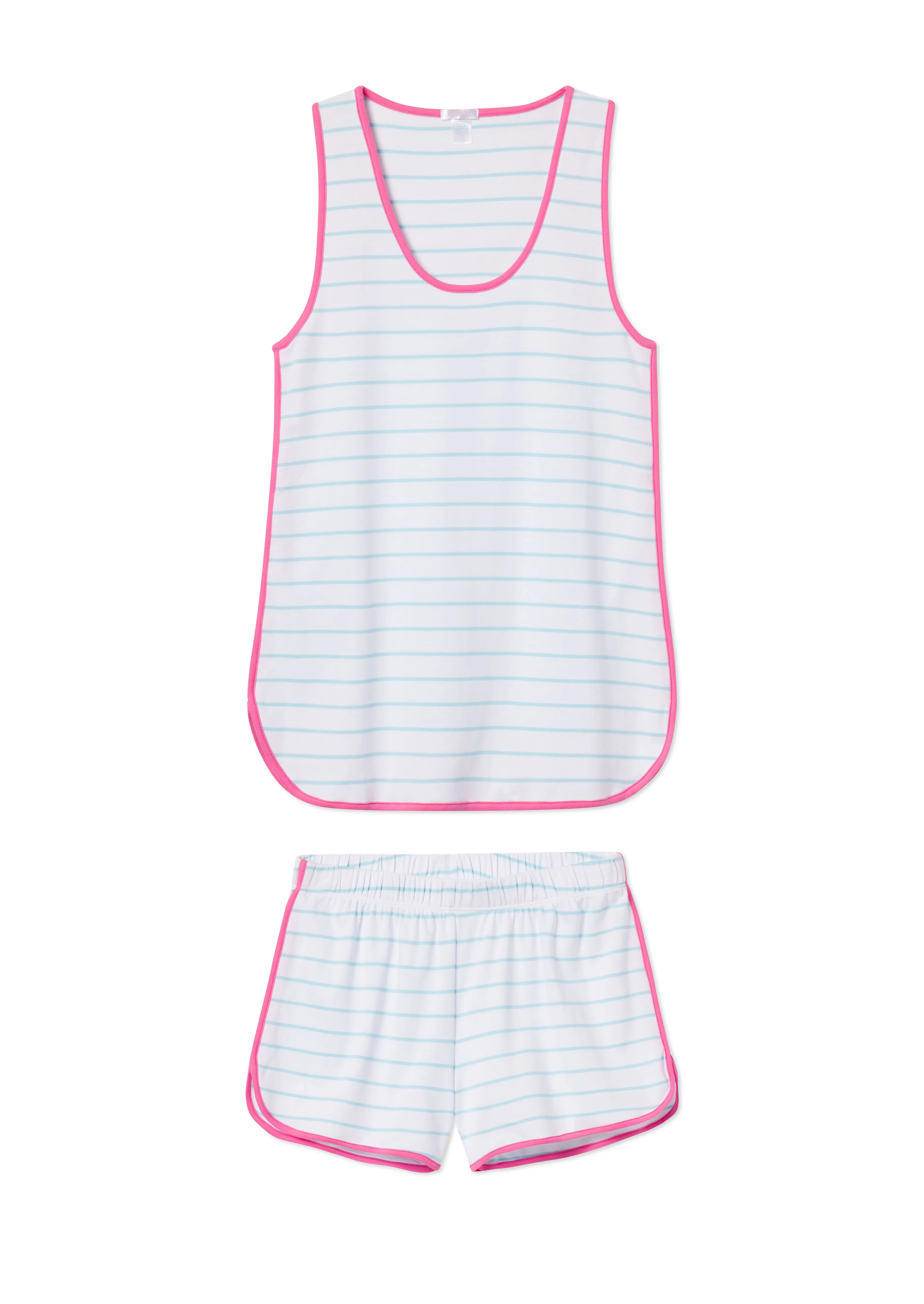 Pima Tank-Short Set in Dulce | Lake Pajamas