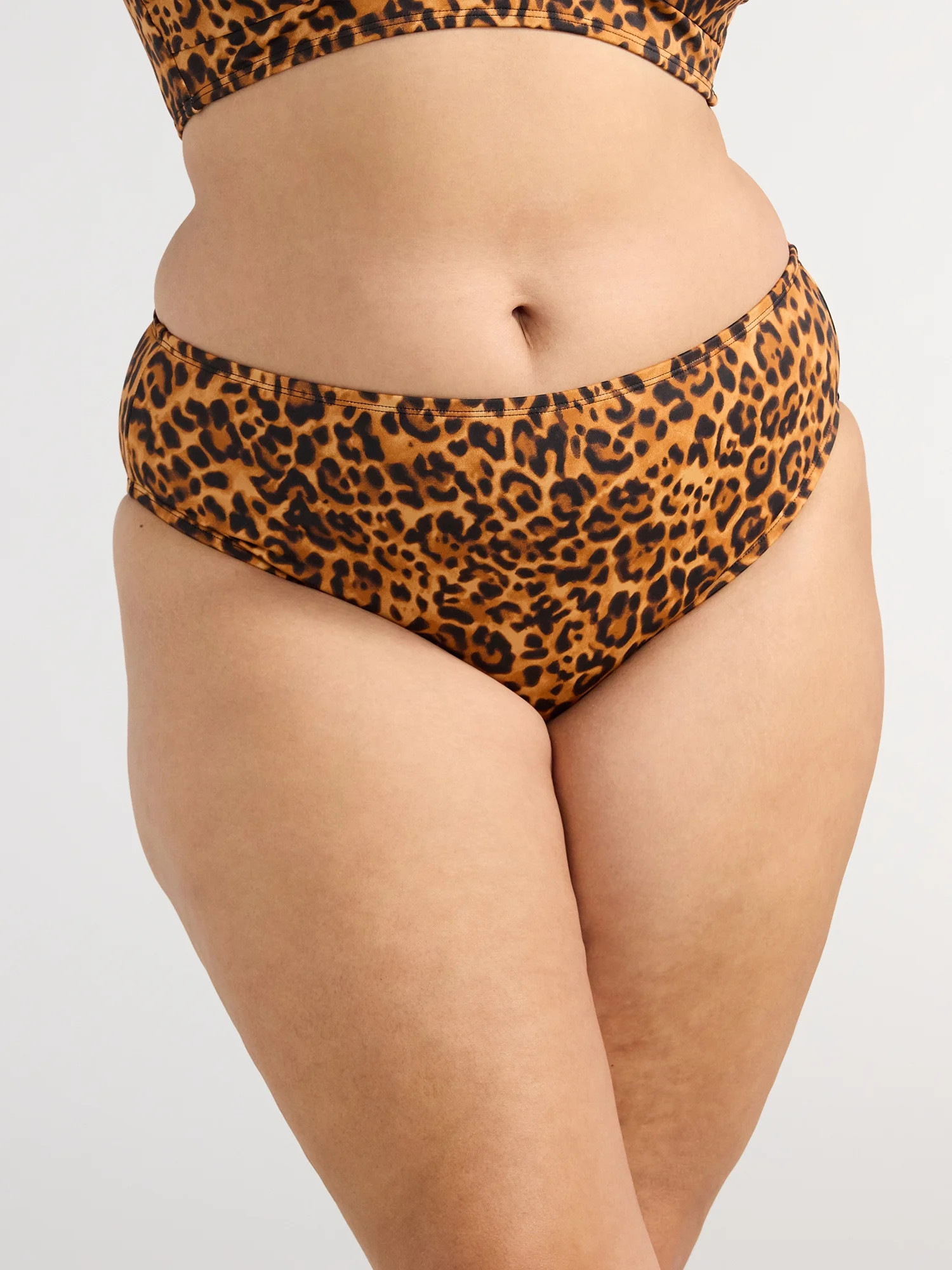 Sofia by Sofia Vergara Women's Printed Hipster Bikini Bottoms, Sizes XS-XL | Walmart (US)