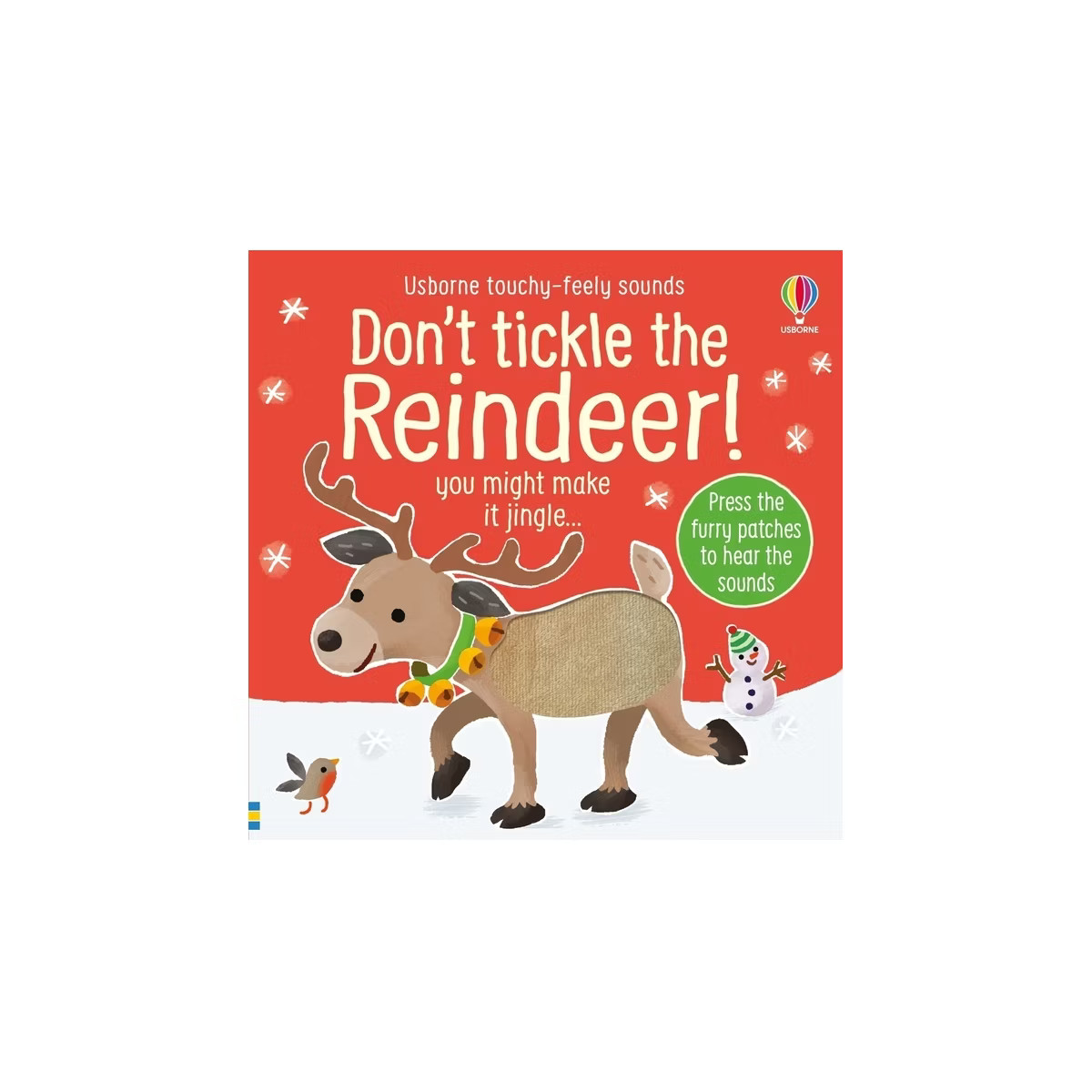 Don't Tickle the Reindeer! - (Don't Tickle Touchy Feely Sound Books) by  Sam Taplin (Board Book) | Target