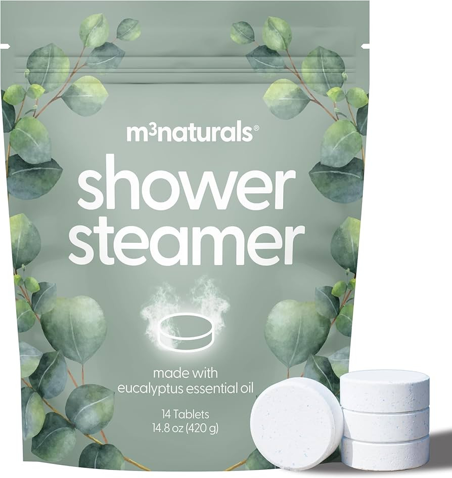 Eucalyptus Aromatherapy Shower Steamers – Supports Sinus Relief, Relaxation, Sleep, and Post-Wo... | Amazon (US)