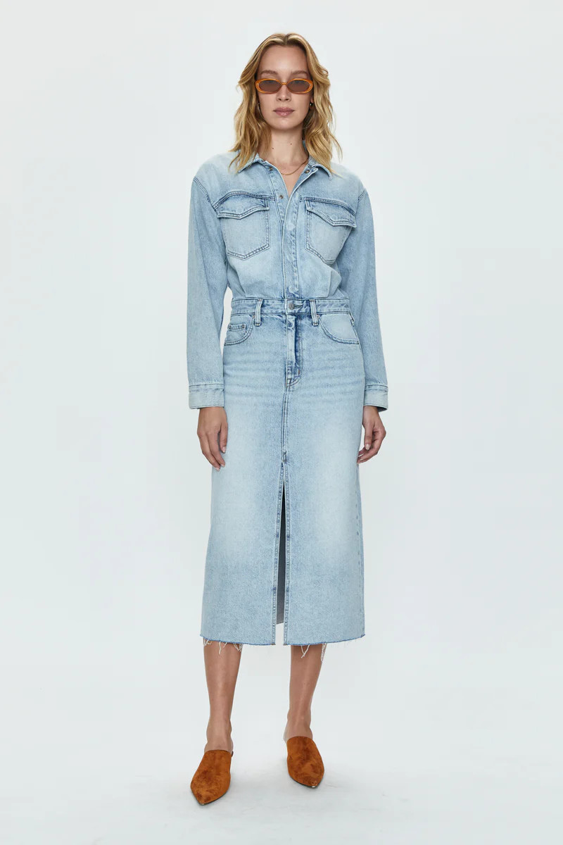 Amira Midi Dress - Riviera | Pistola Denim