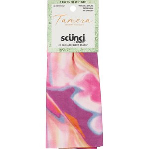 Scunci Tamera Textured Hair Headwrap, Multicolor, Extra Large | CVS Health
