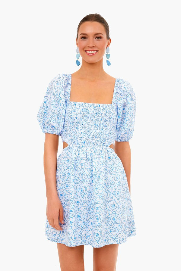 Martine Floral Print Vendita Mini Dress | Tuckernuck (US)